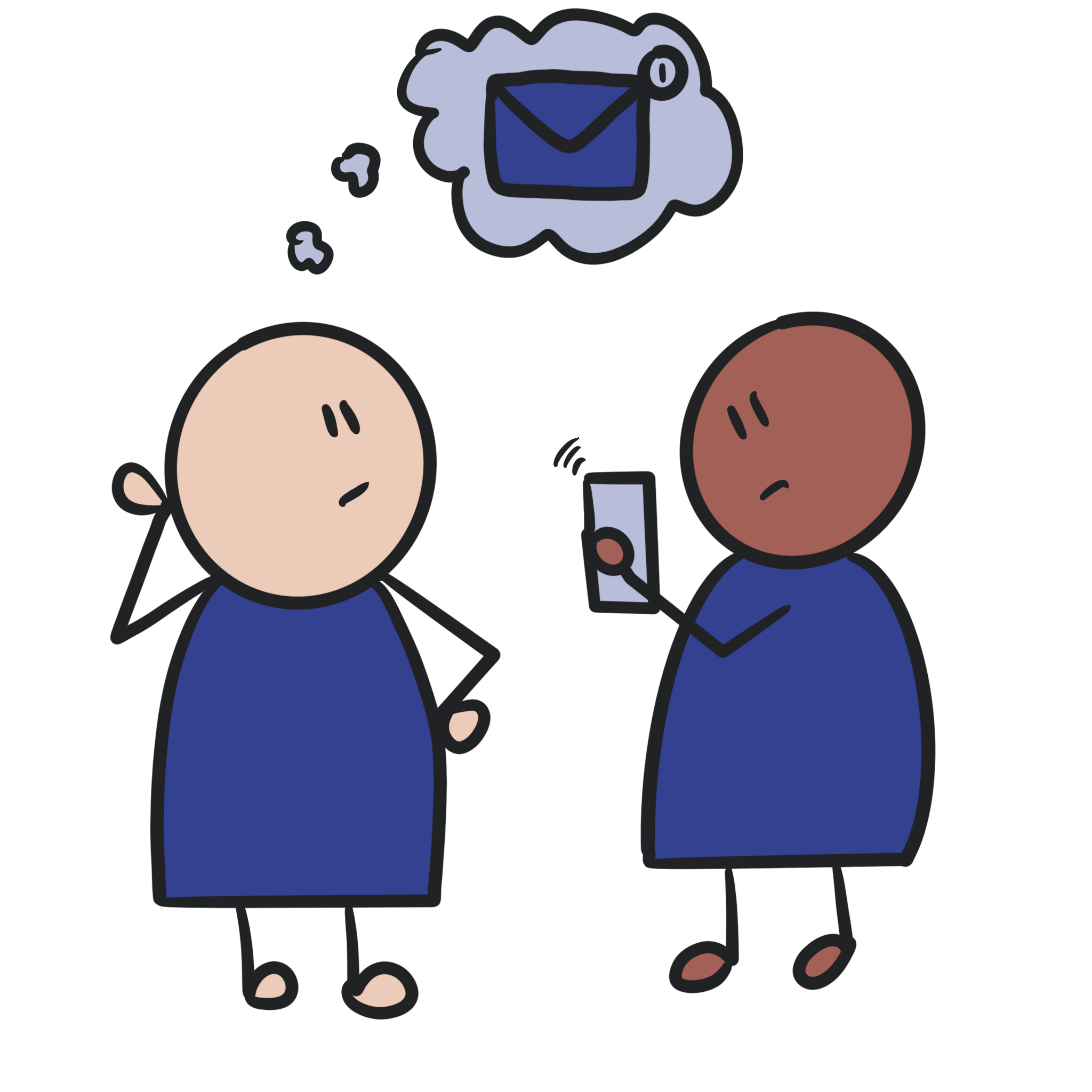 Business communication skills icon