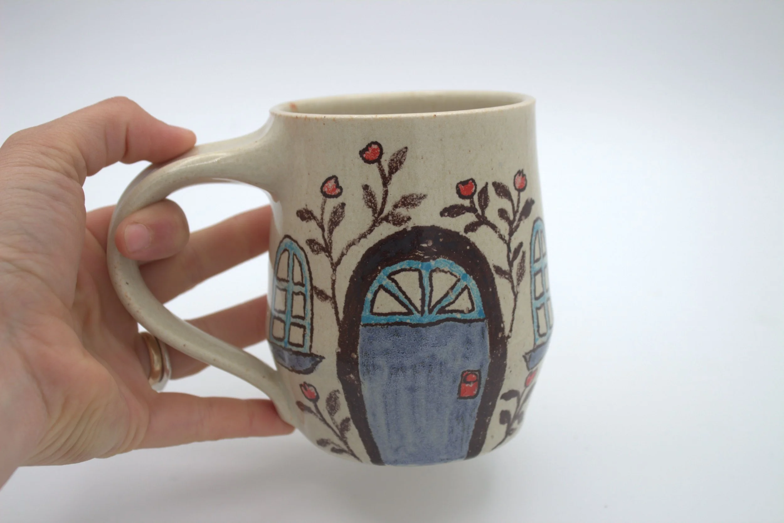 Blue Door Mug