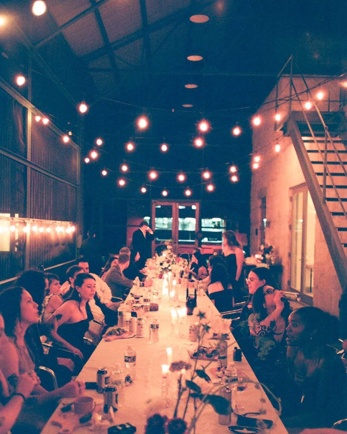 Post-dinner love for Mackenna + Jake. &hearts;️
.
.
.
.
.
.
.
.
.
Bonnie Burke Weddings || Austin film photographer || destination film photographer || upstate NY film photographer || Tahoe film photographer || documentary style wedding photography