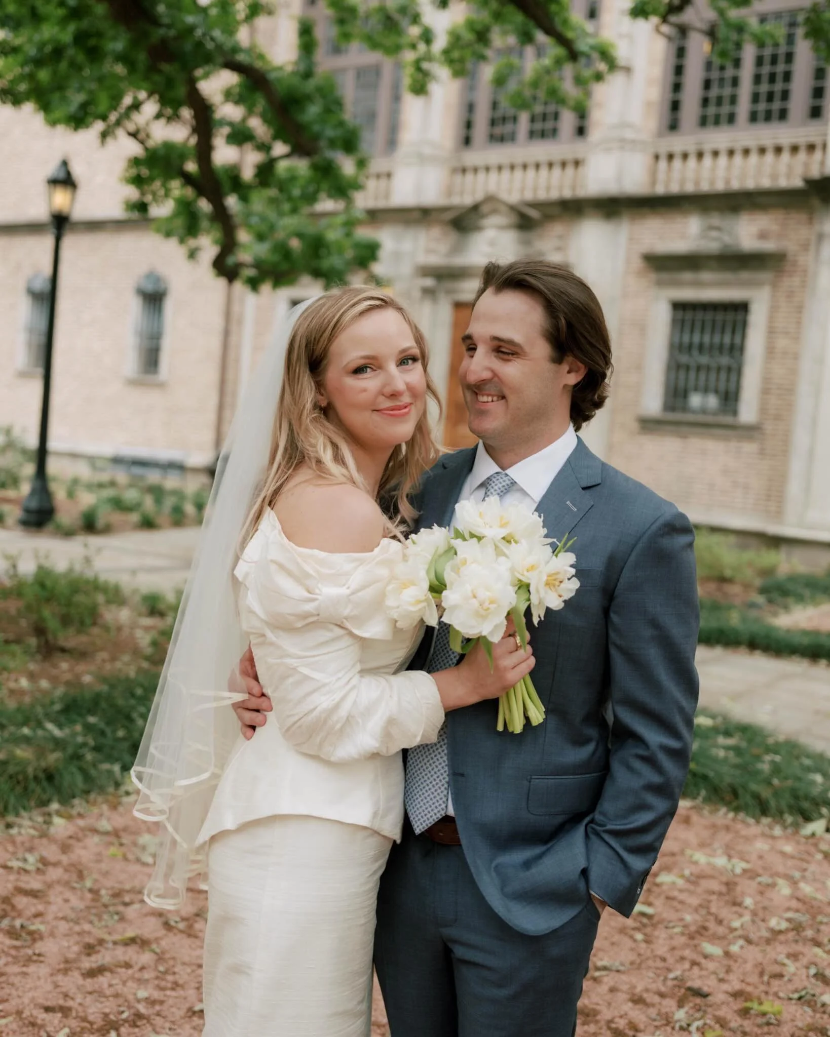 Emily &amp; James had the sweetest elopement a few weeks ago in Houston. She wore two different vintage dresses in as many hours so you know we clicked! 🤍