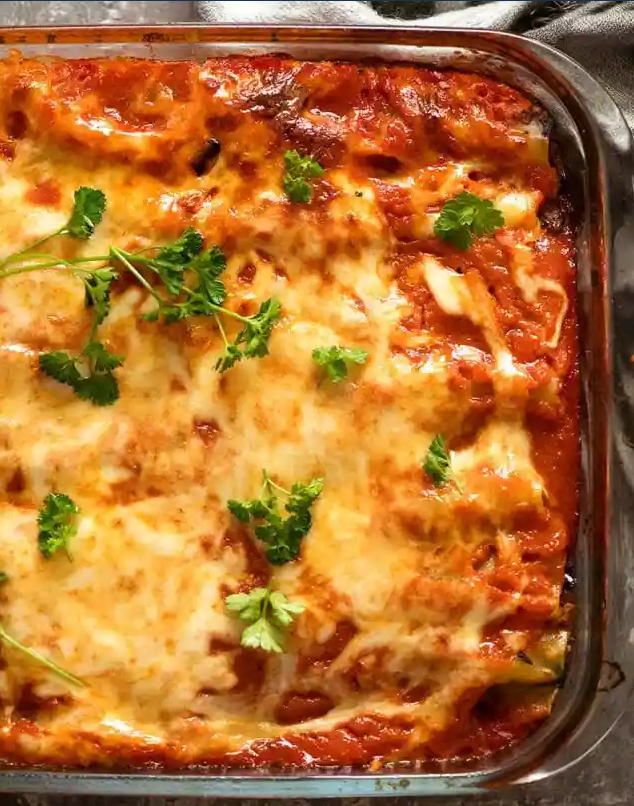Beef & Spinach Cannelloni