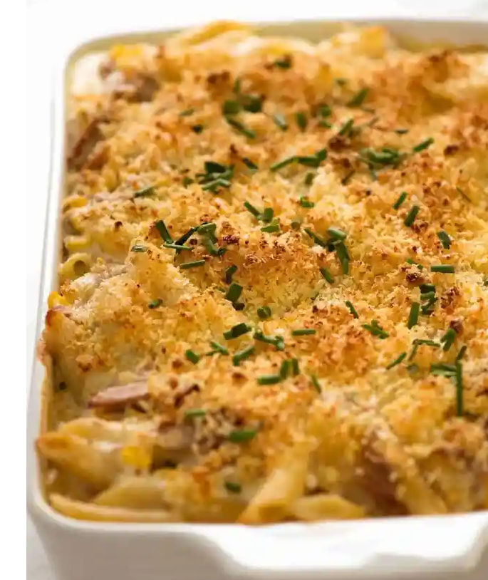 Tuna Mornay Pasta Bake