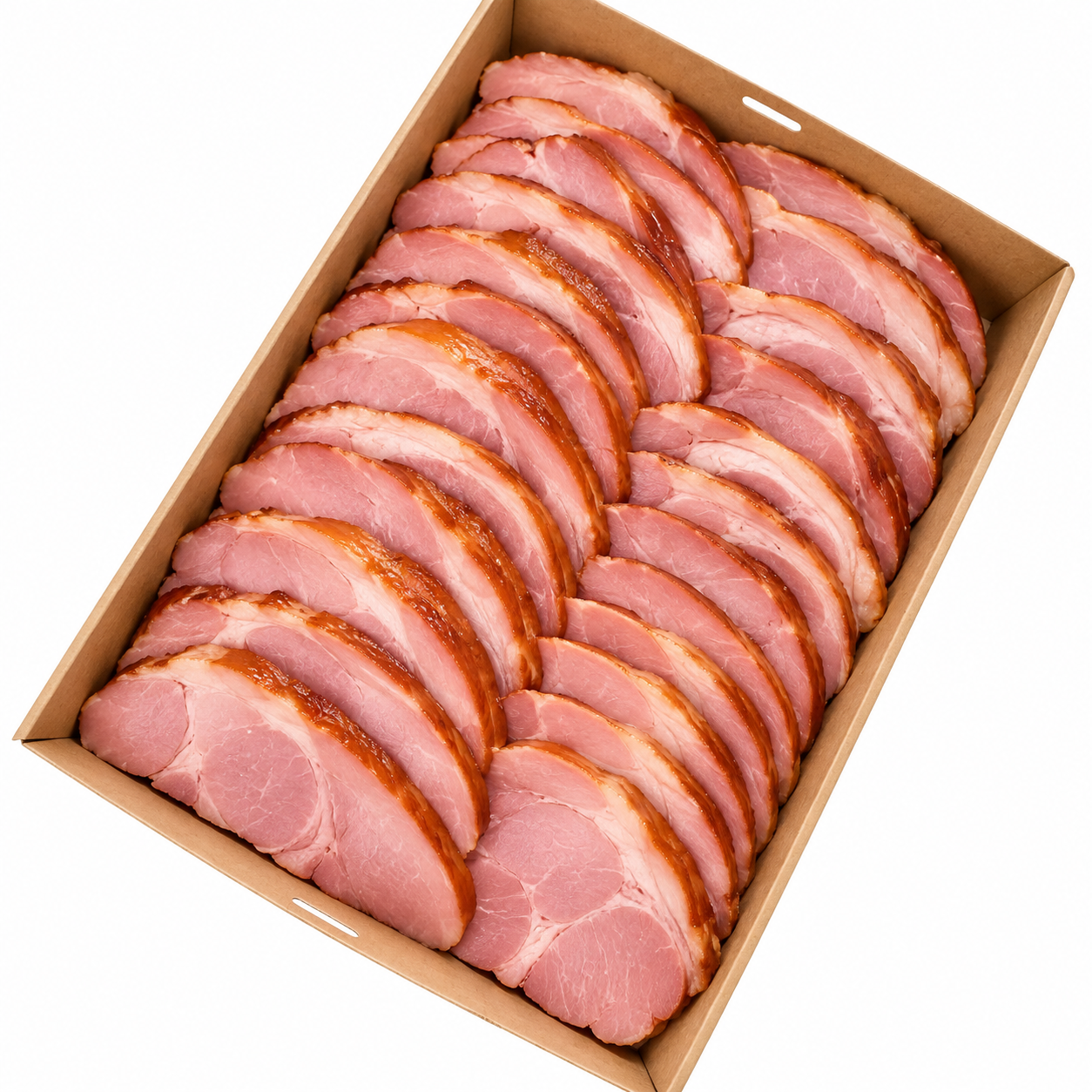 Sliced Christmas Ham Platter