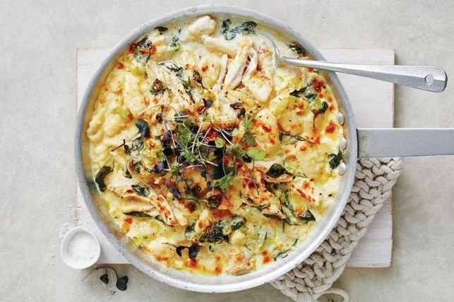 Creamy Chicken Gnocchi Bake