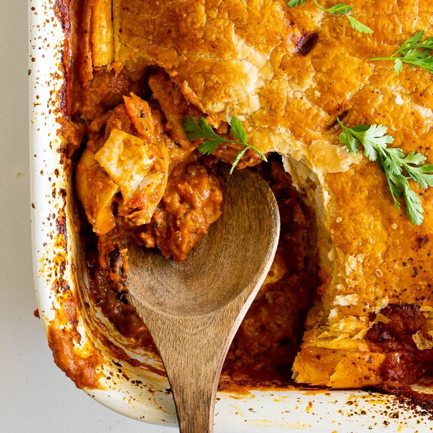 Butter Chicken Family Pie
