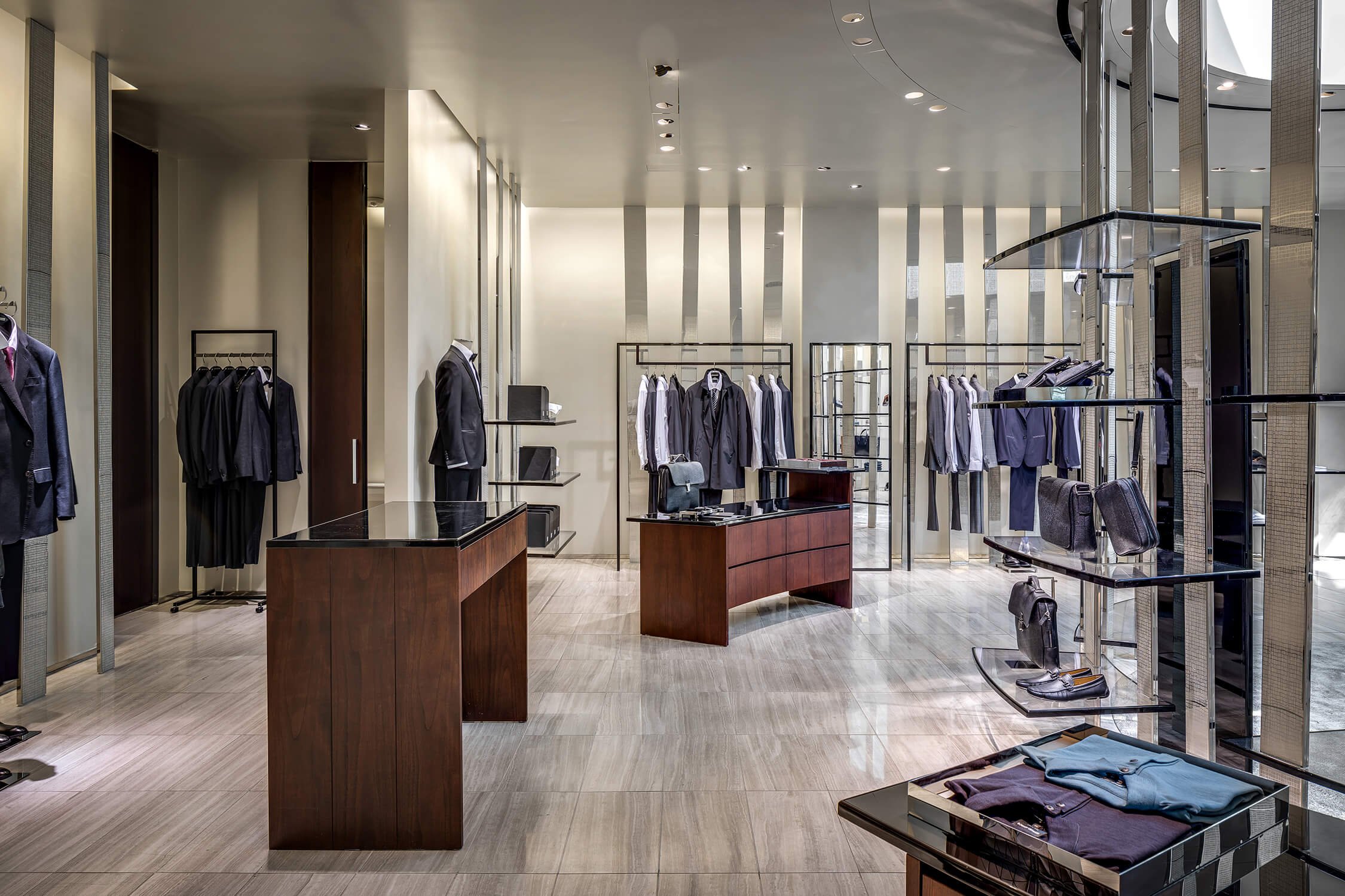 georgio Armani retail store at Americana Manhasset mall on Long Island