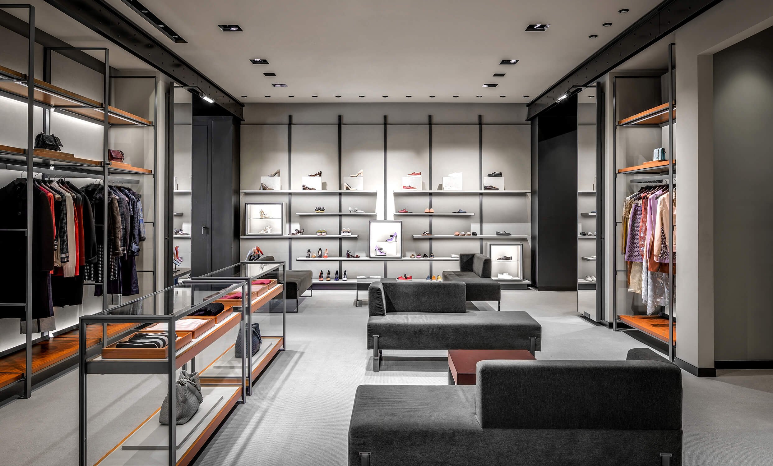 bottega Veneta retail store at Americana Manhasset mall on Long Island New York 