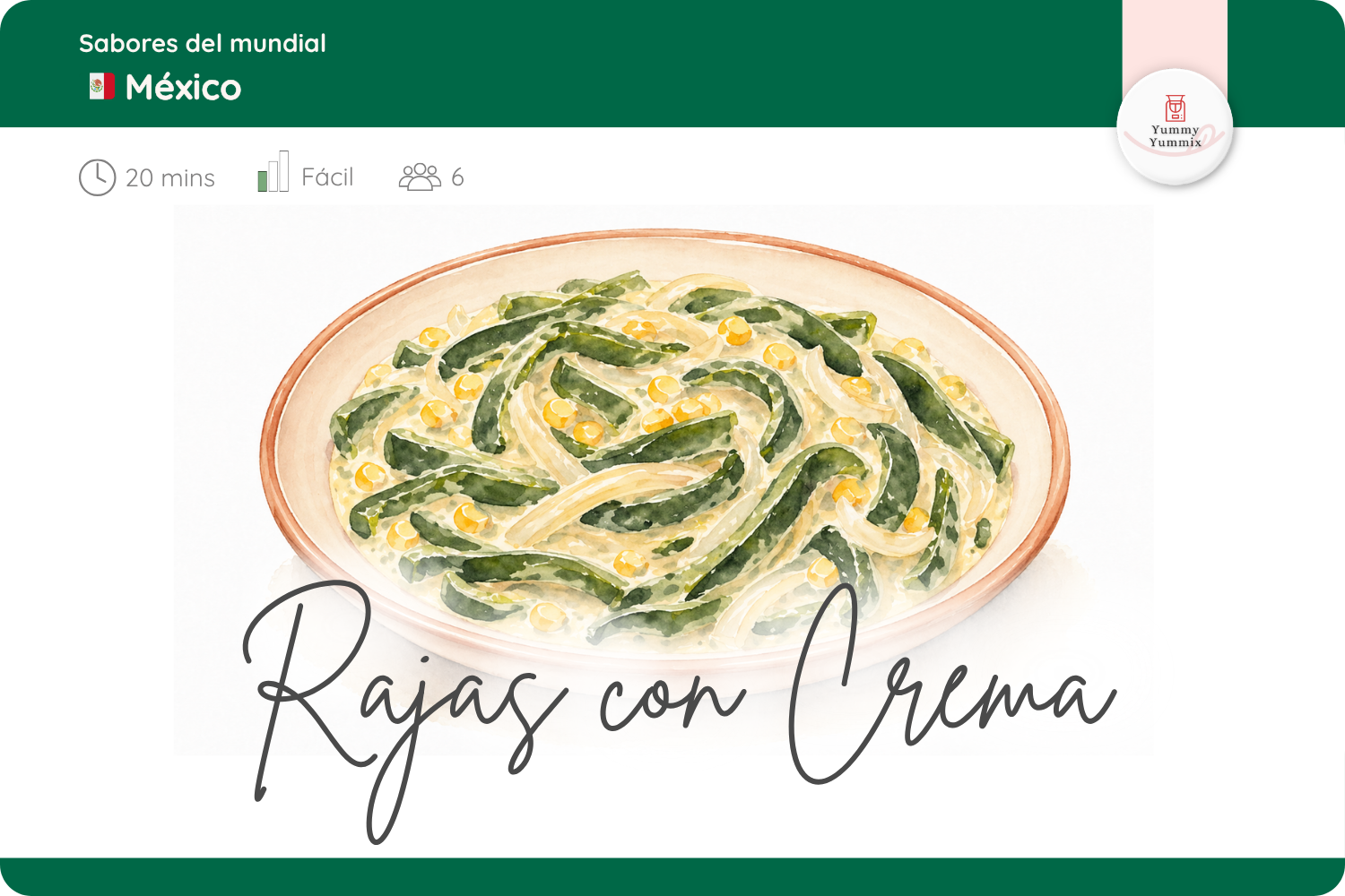 Rajas con Crema