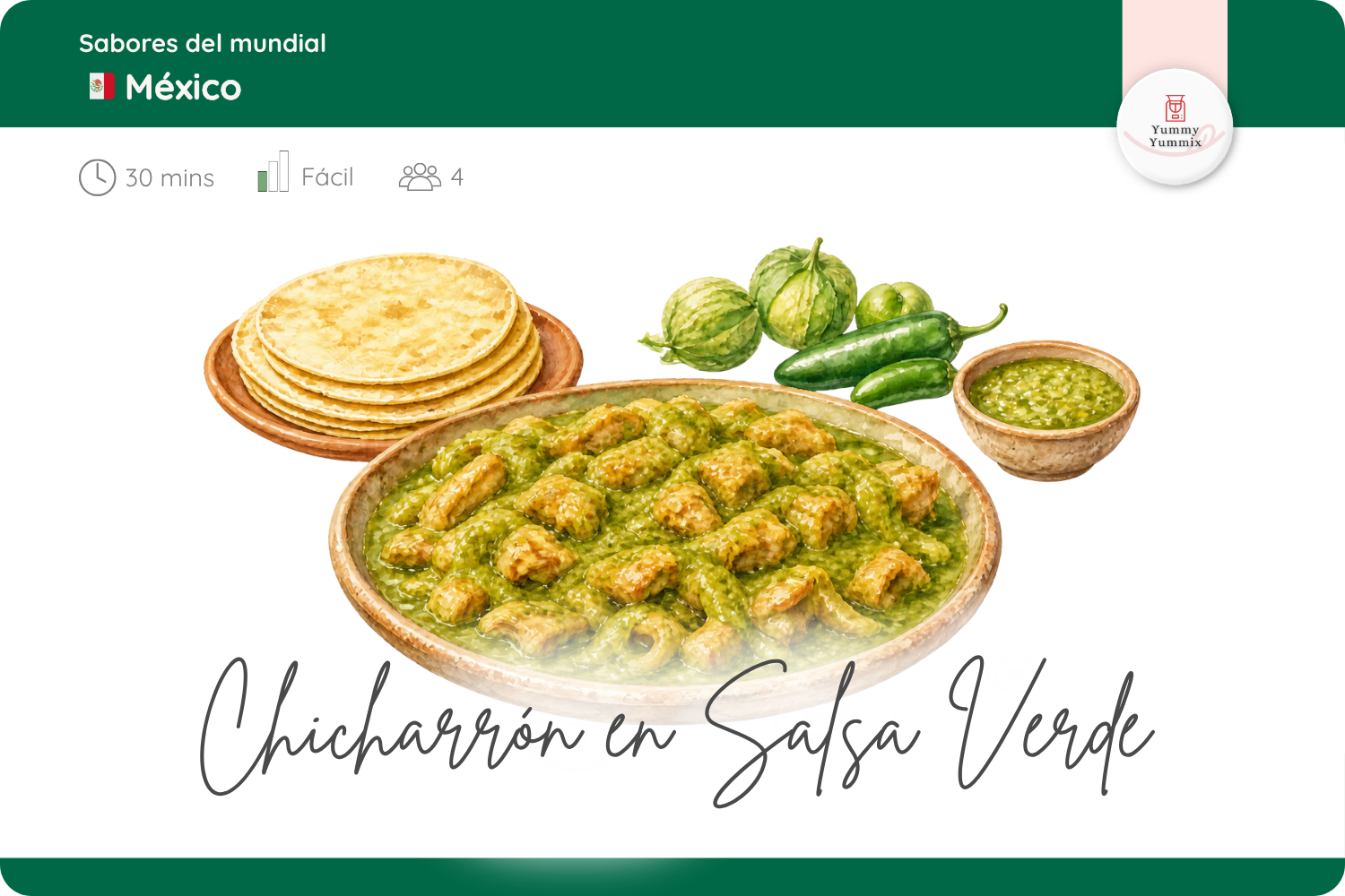 Chicharrón en Salsa Verde