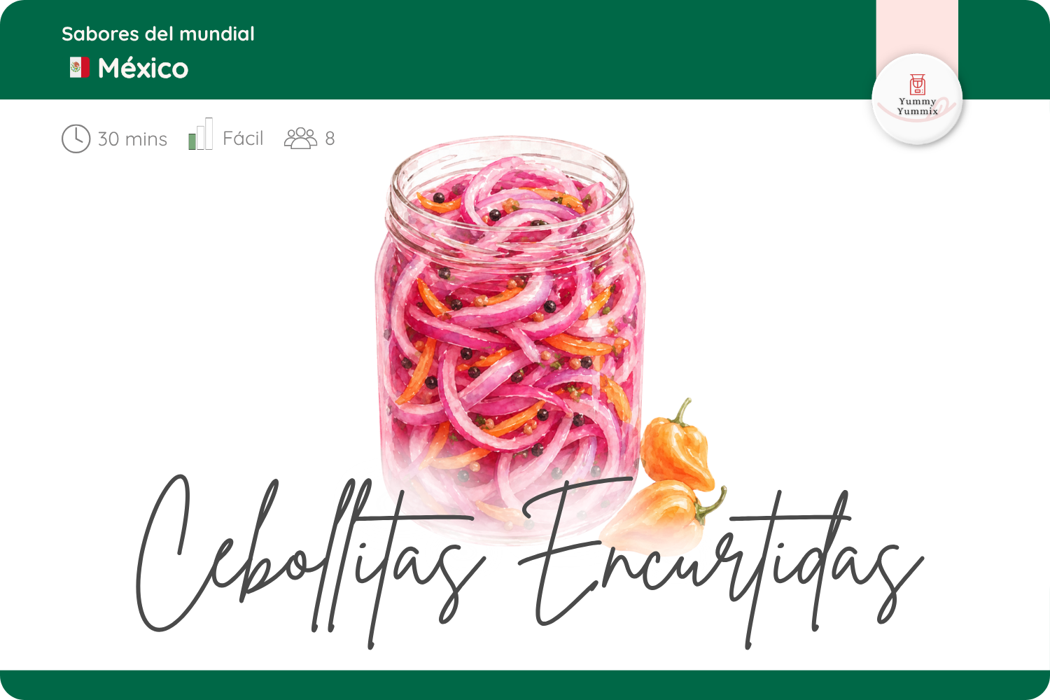 Cebollitas encurtidas