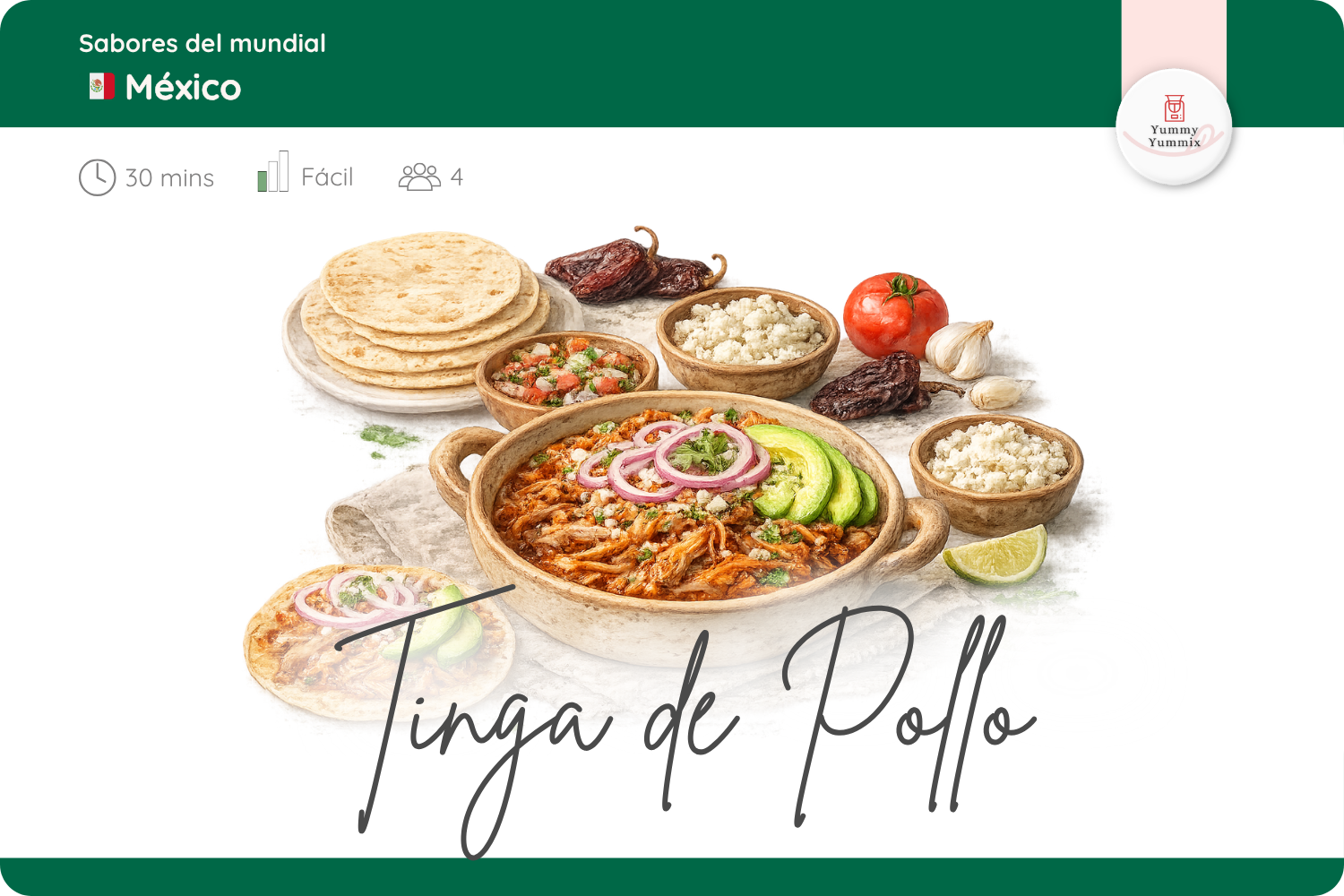Tinga de pollo