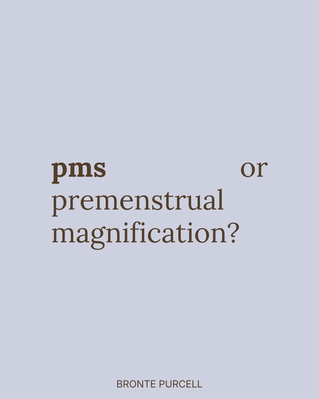 Premenstrual syndrome or premenstrual magnification? Swipe right &mdash;>

Click the link in my bio for a free discovery call.

#pms #hormones #womenshealth #femalebiology #fertility