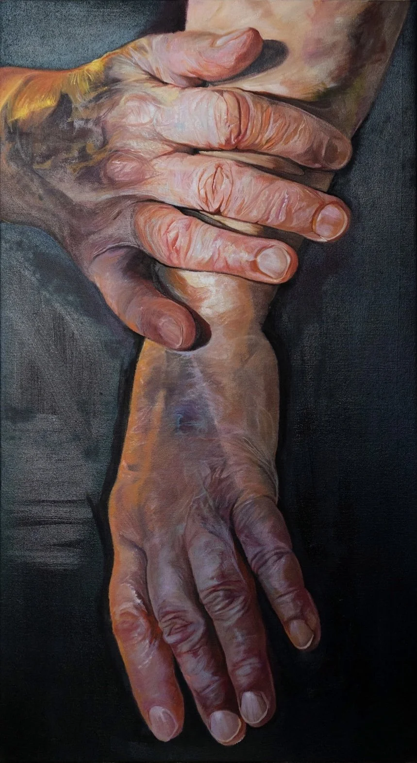 Immigrant Hands | Oil on Canvas | 20x36” | 2021