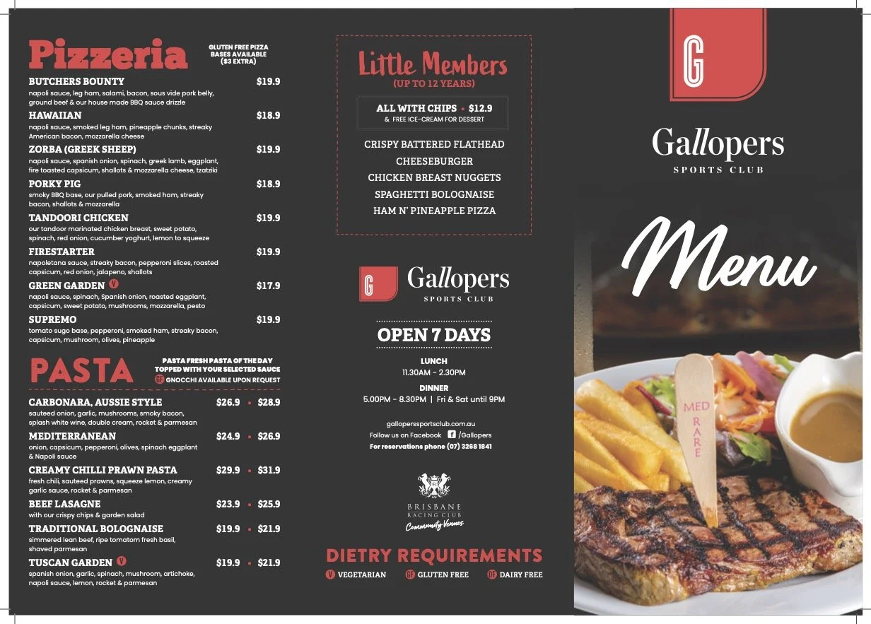 DINING — GALLOPERS