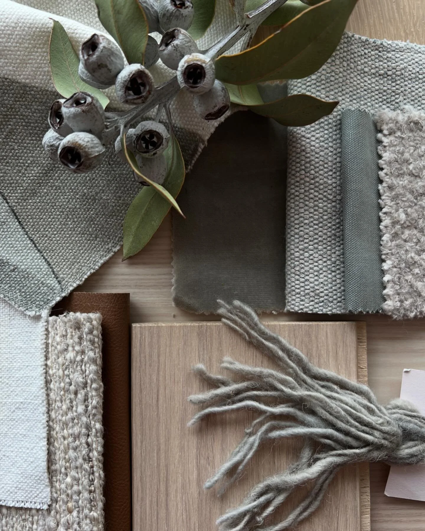 Mood board for Jersey Rd- a muted, serene palette of tactile fabrics and finishes

#freysalterdesign #freyasalter
#australianinteriordesigner 
#sydneyinteriordesigner 
#interiorstyle
#moodboard