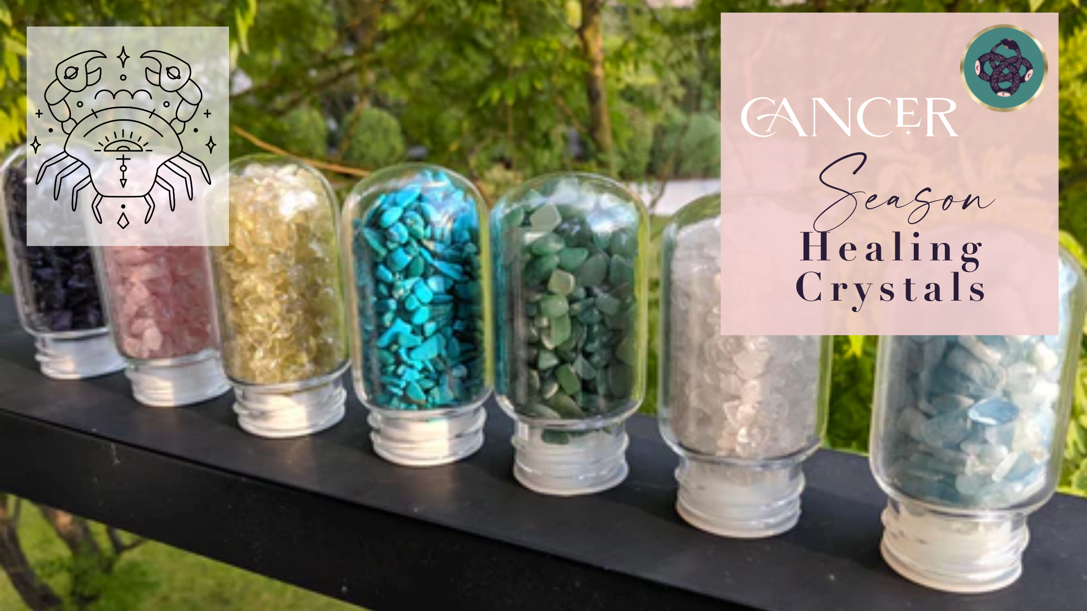 CANCER SEASON ​​ HEALING CRYSTALS 💎​💎​ 