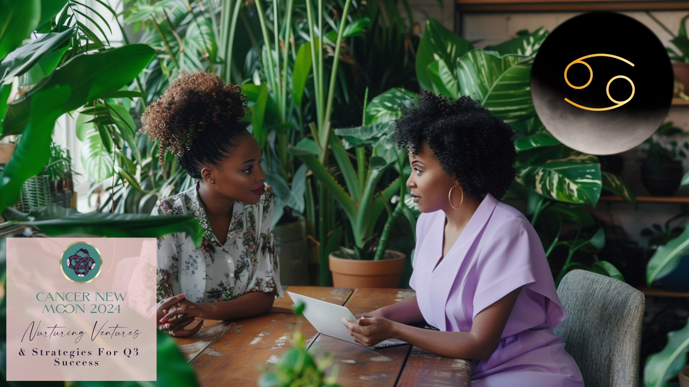 CANCER NEW MOON 2024: NURTURING VENTURES &amp; STRATEGIES FOR Q3 SUCCESS 🌑♋️​