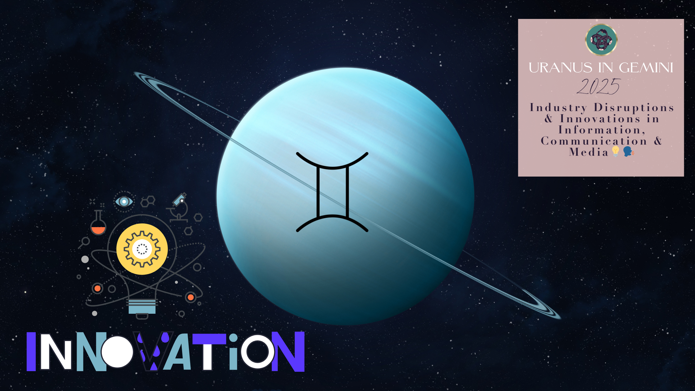 💥📡 URANUS IN GEMINI♊️ 2025: INDUSTRY DISRUPTIONS AND INNOVATIONS IN INFORMATION, COMMUNICATION &amp; MEDIA