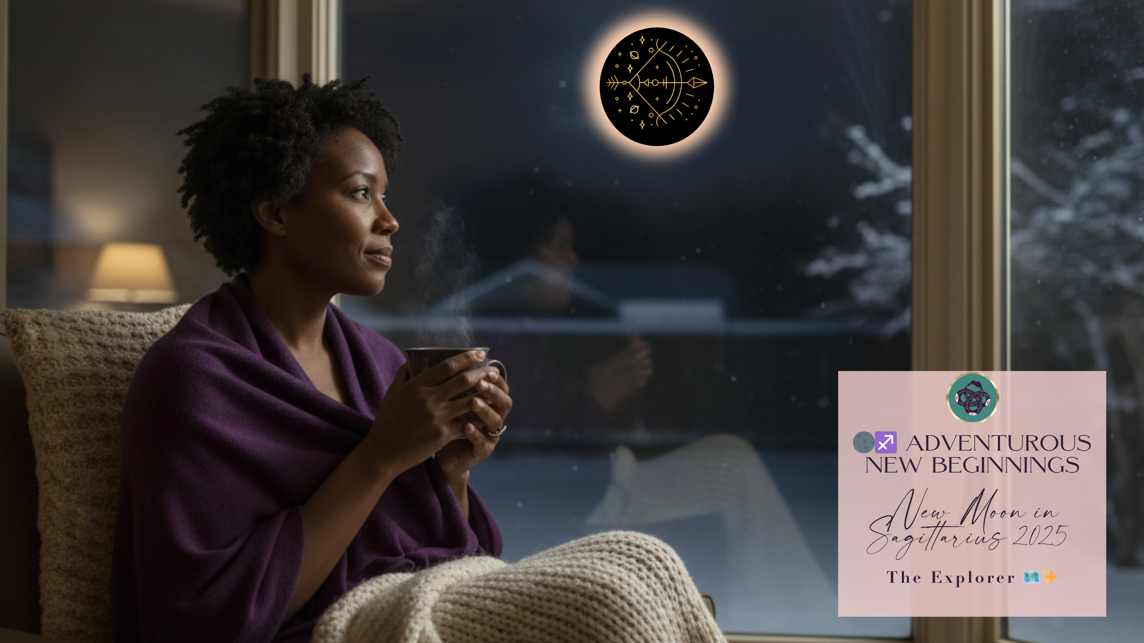 🌑♐️ADVENTUROUS NEW BEGINNINGS: NEW MOON IN SAGITTARIUS 2026, THE EXPLORER 🏹🗺️