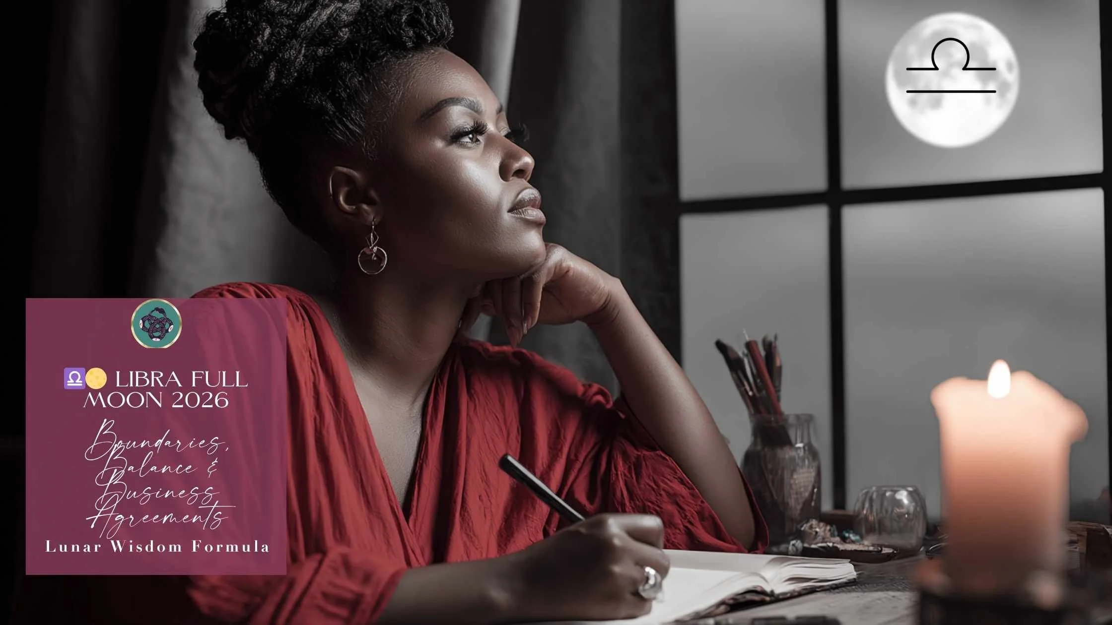 ♎️🌕 LIBRA FULL MOON 2026: BOUNDARIES, BALANCE &amp; BUSINESS AGREEMENTS | LUNAR WISDOM FORMULA
