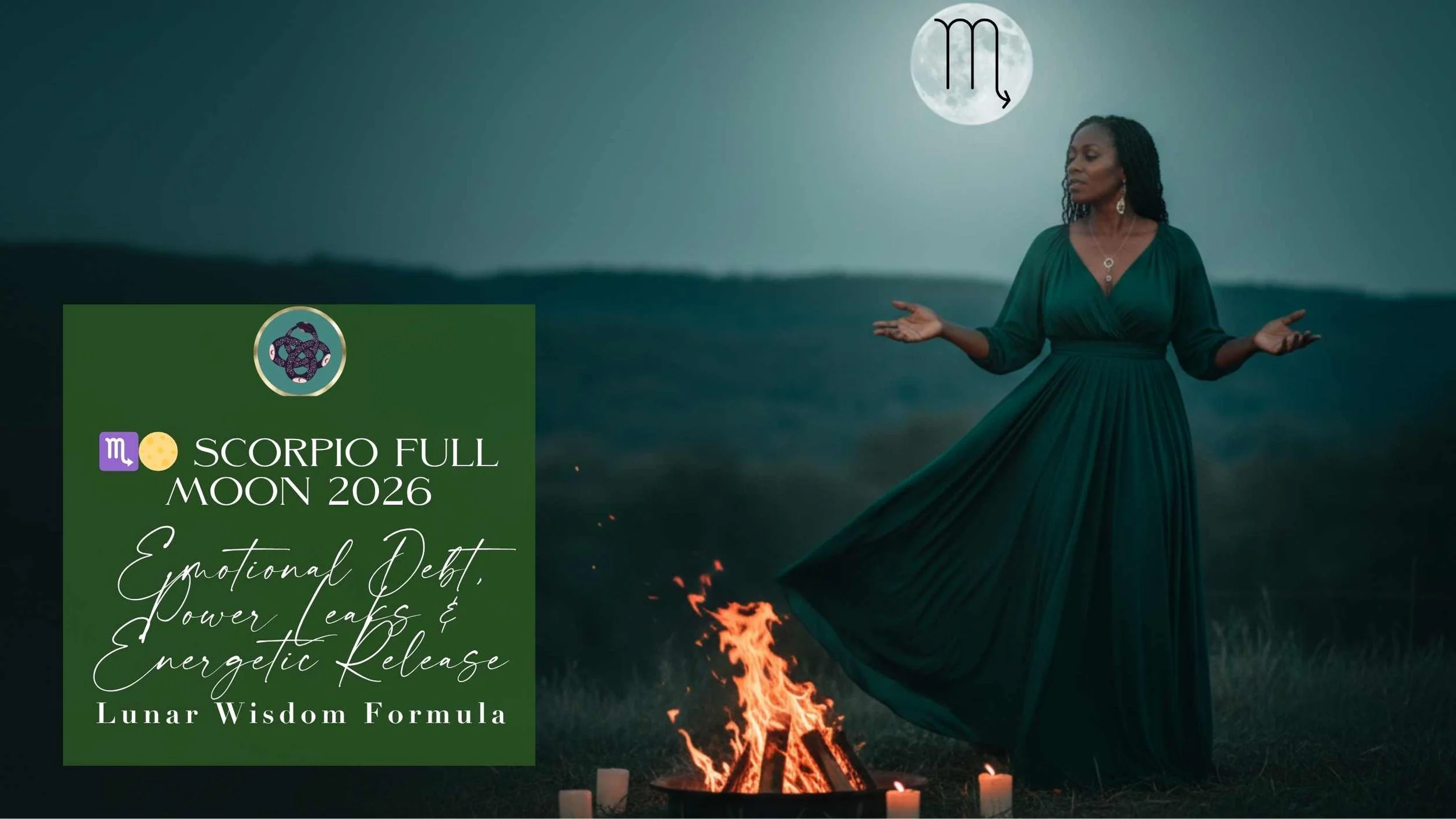♏️🌕 SCORPIO FULL MOON 2026: EMOTIONAL DEBT, POWER LEAKS &amp; ENERGETIC RELEASE | LUNAR WISDOM FORMULA