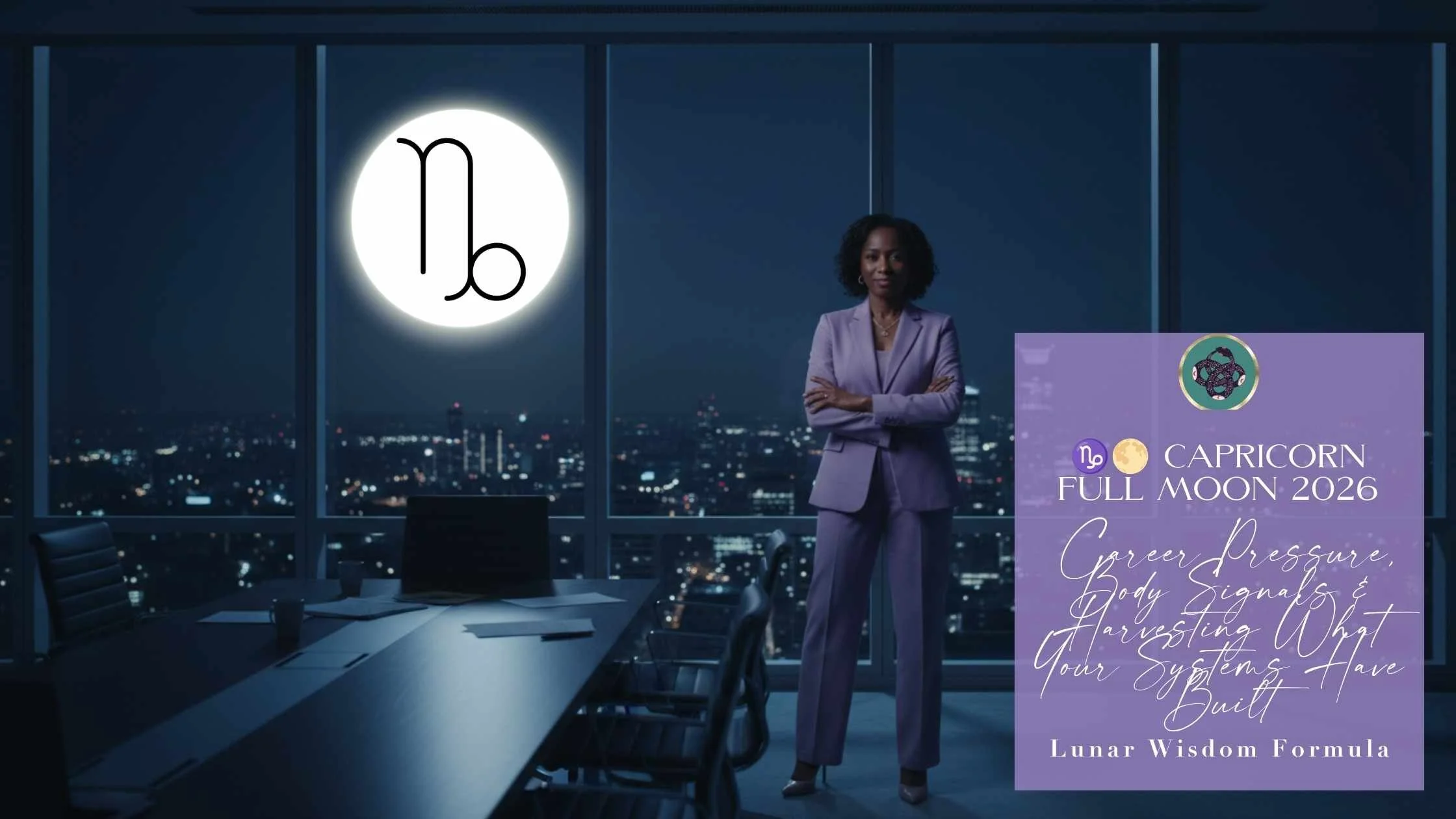 ​ ♑️🌕 CAPRICORN FULL MOON 2026: CAREER PRESSURE, BODY SIGNALS &amp; HARVESTING WHAT YOUR SYSTEMS HAVE BUILT|🌙​ LUNAR WISDOM FORMULA