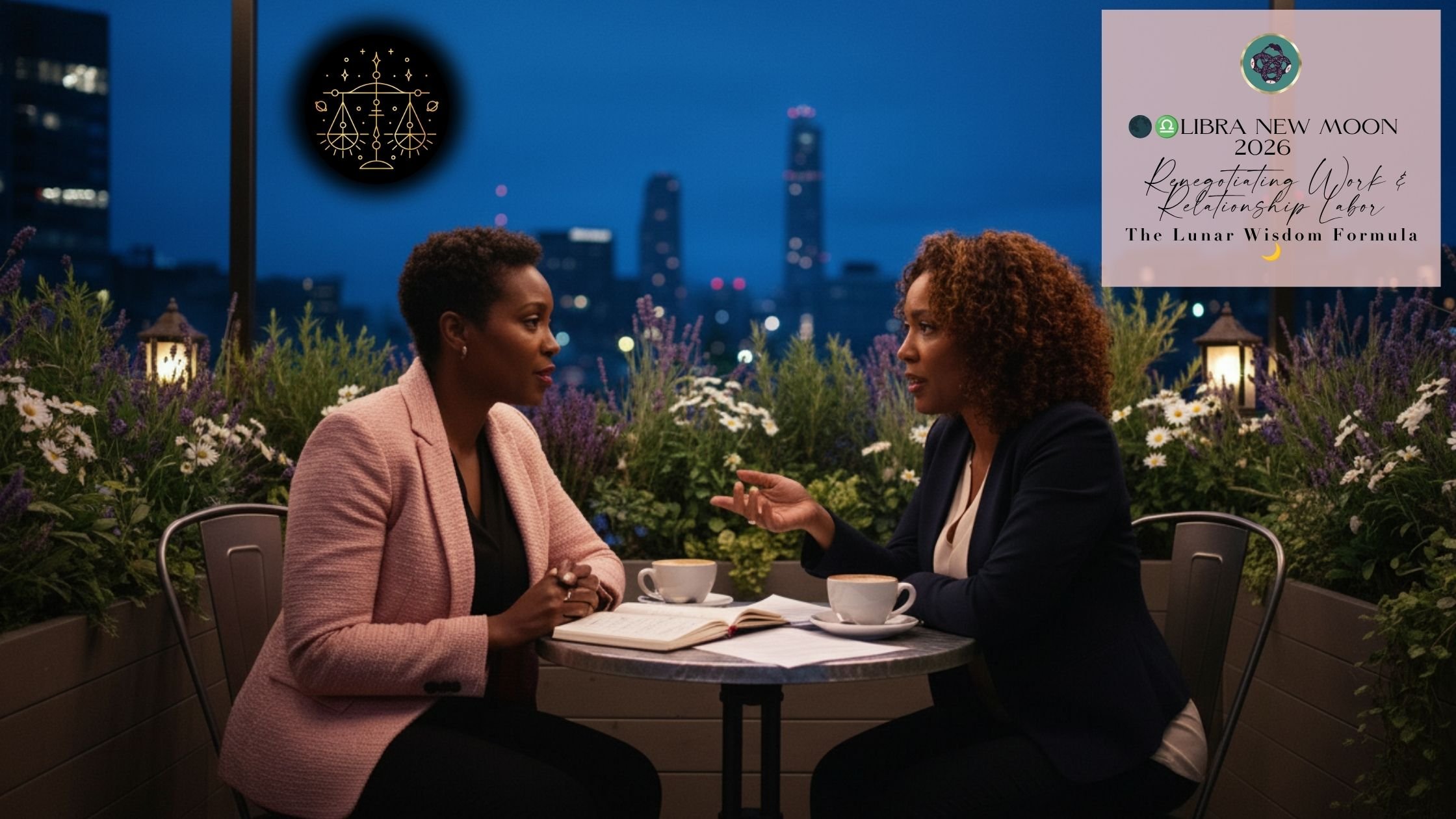 ♎️​🌑 LIBRA NEW MOON 2026: RENEGOTIATING WORK &amp; RELATIONSHIP LABOR| 🌙​LUNAR WISDOM FORMULA 