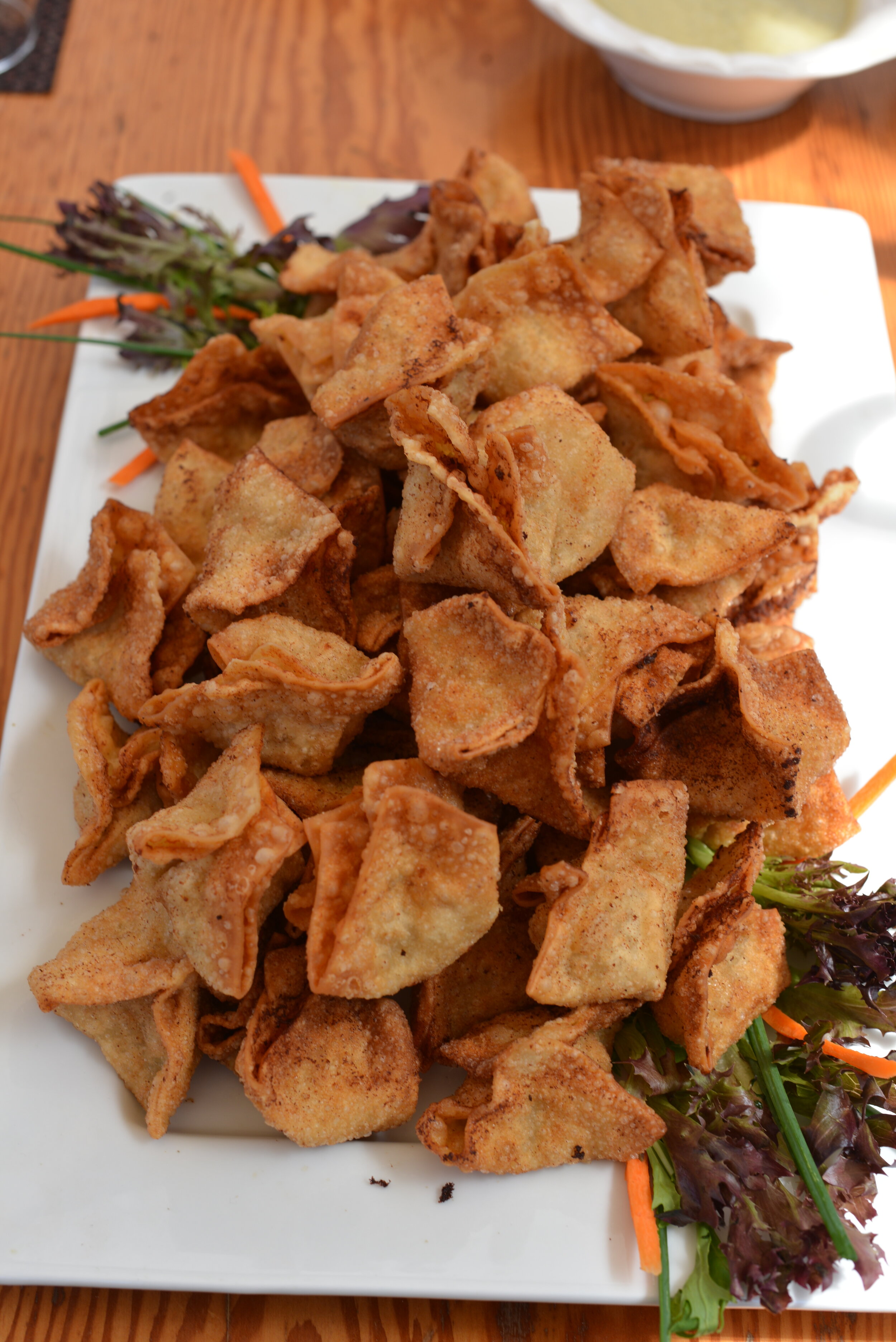 Xinh's Geoduck Wontons at Allyn Days' Geoduck Festival