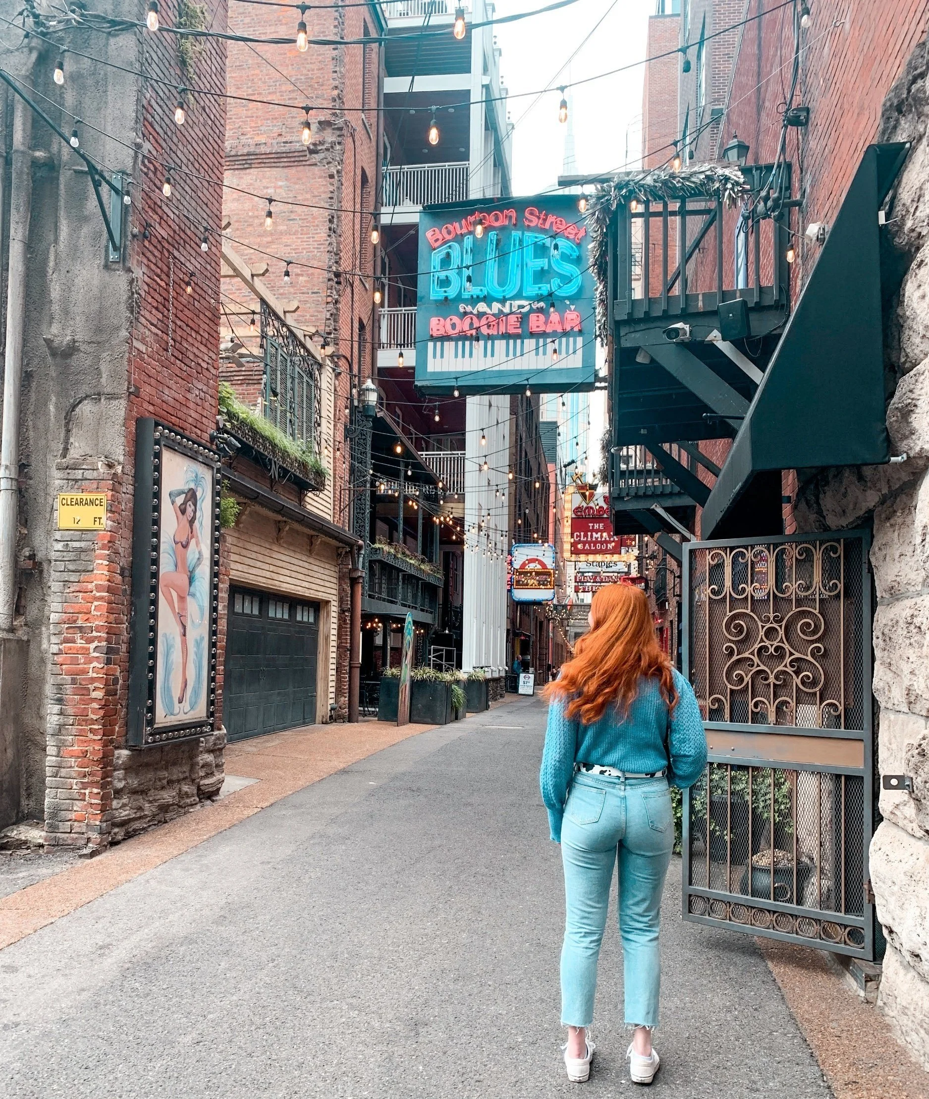 printer's row neon signs alley