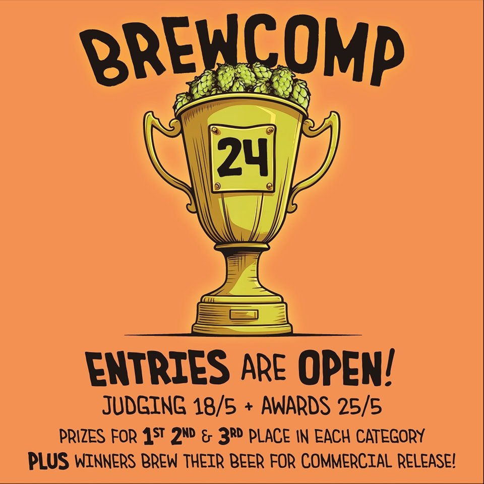 Just over a month to get your beers in. We hope they're already in tank, but if not, there's just enough to drop a brew. 

Enter at the link in bio if you've got what it takes. 

A reminder, that entries are to be dropped off from the 11th of May