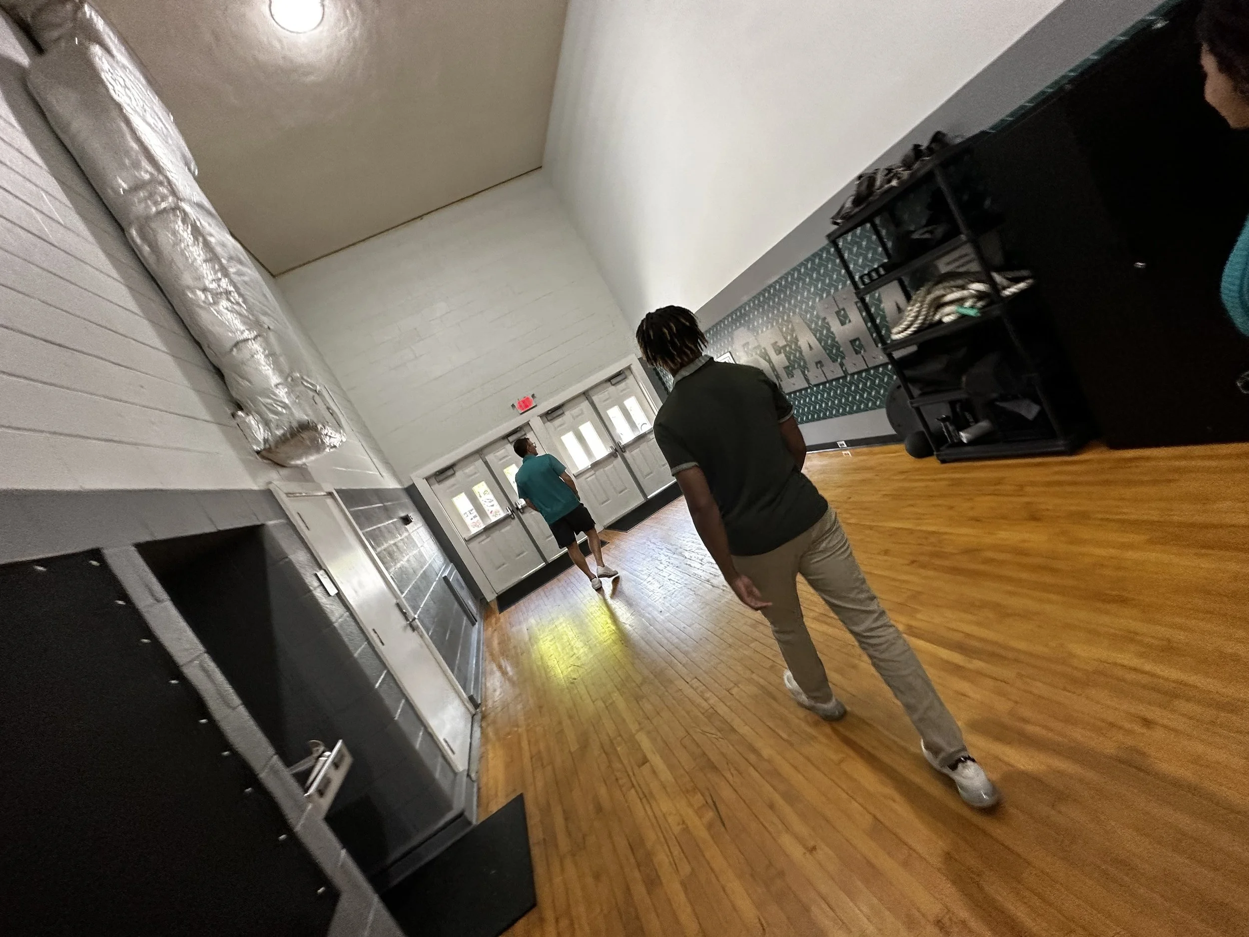 E visiting UNCW in April 2023