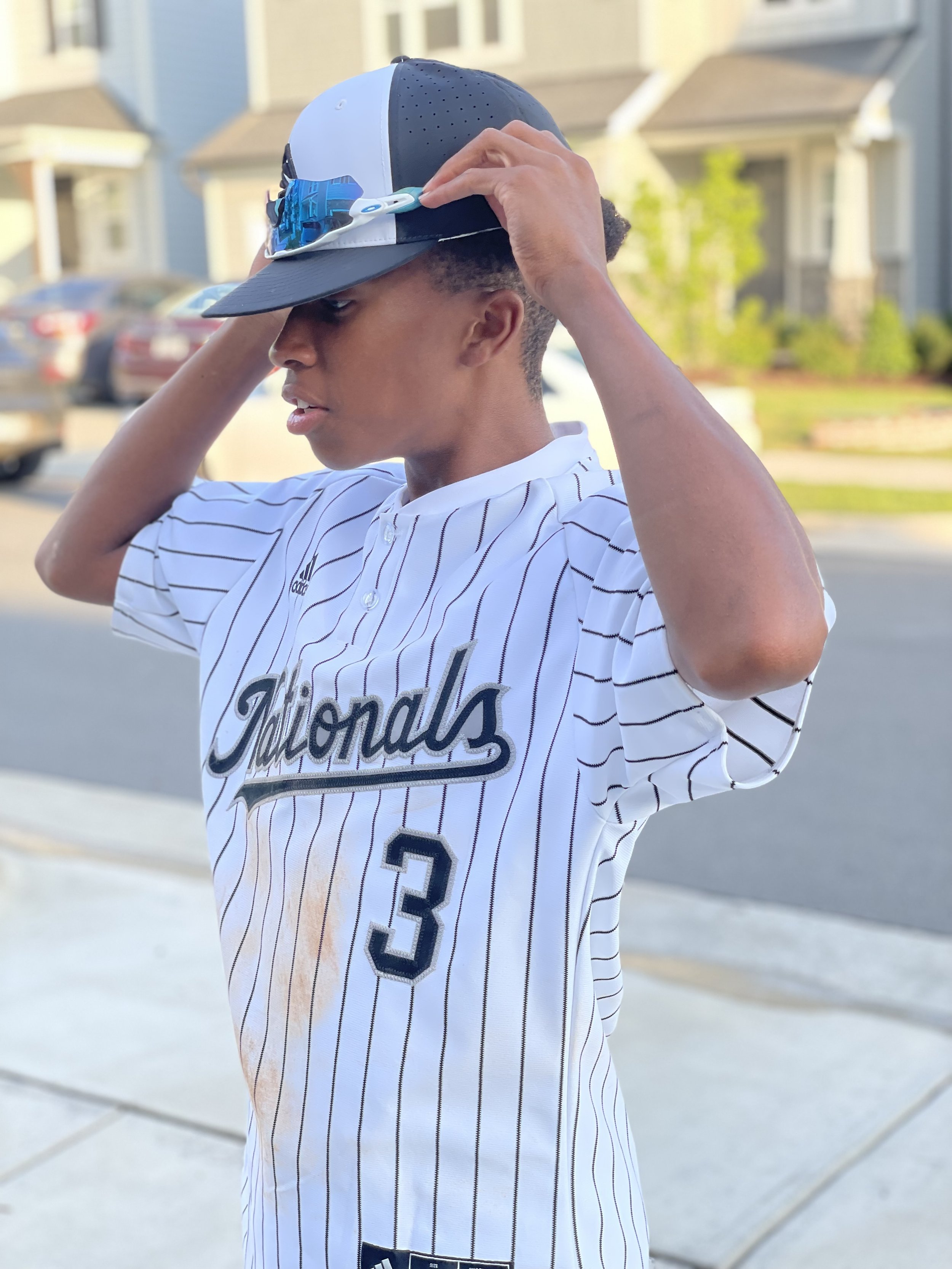 E's 2nd sports love - baseball. 