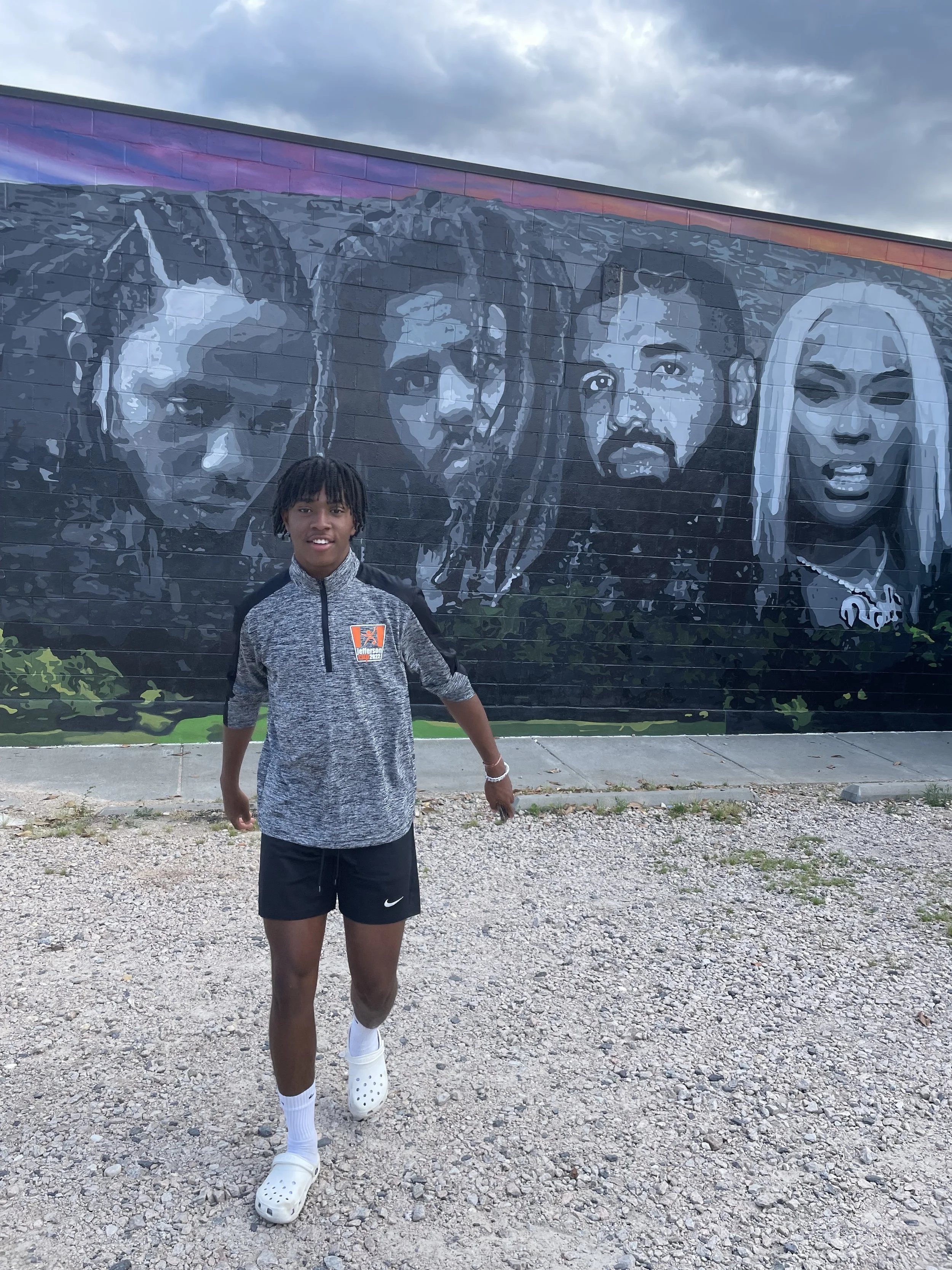 E hanging out in Raleigh, NC