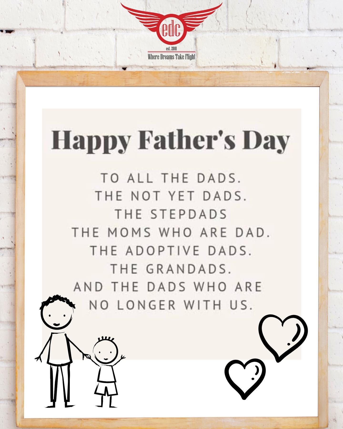 Happy Father&rsquo;s Day to all our EDC Families. Thank you for all you do ❤️🖤🤍 

#edc #edgedancecentre #fathersday #theedge #edcdads #rydedanceschool