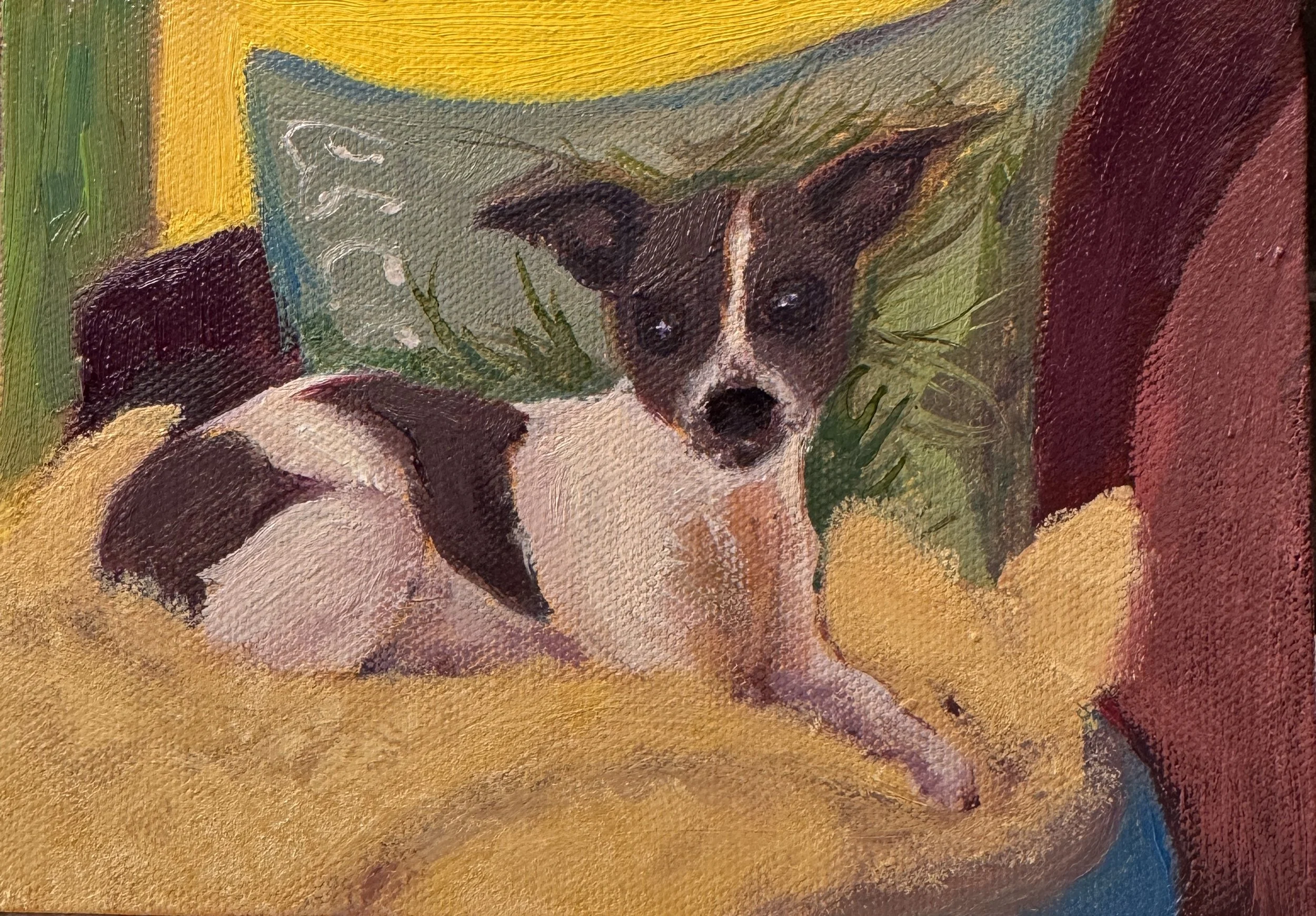 "YOUNG ROSIE"   5X7"   Oil   Gifted