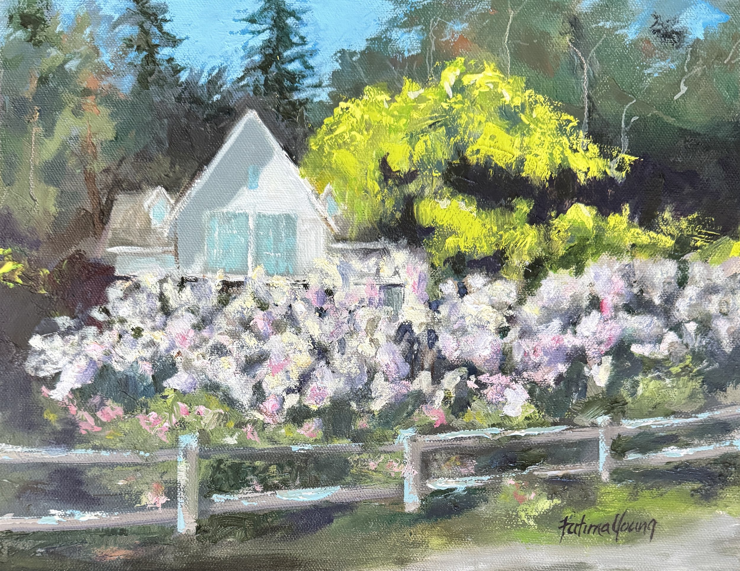 "BOUNTY BEFORE US'   11X14in    Oil   $770