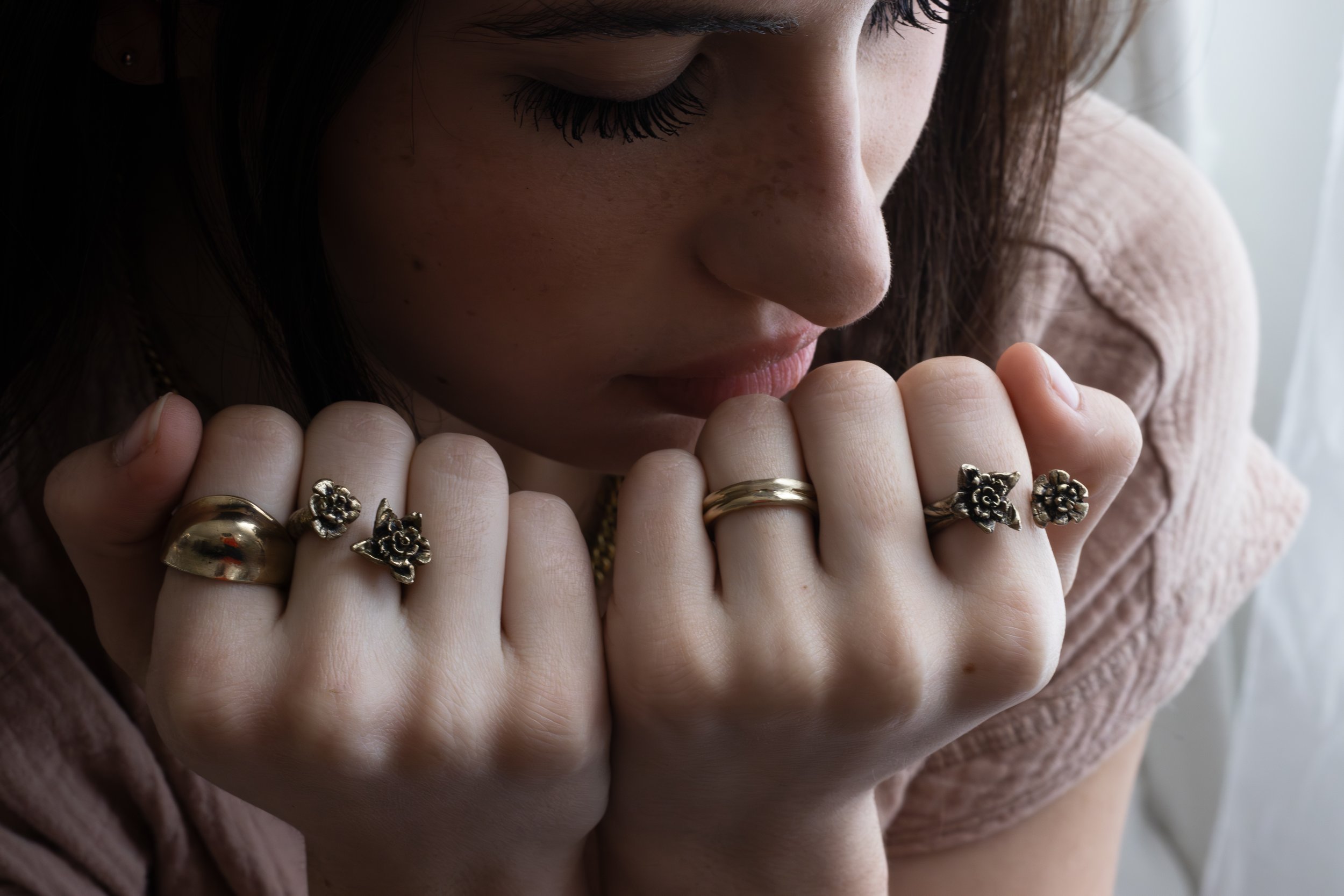 Ruby for Water Sand Stone jewelry, made in Oakland. Jan 2026.
by Gina Basso.