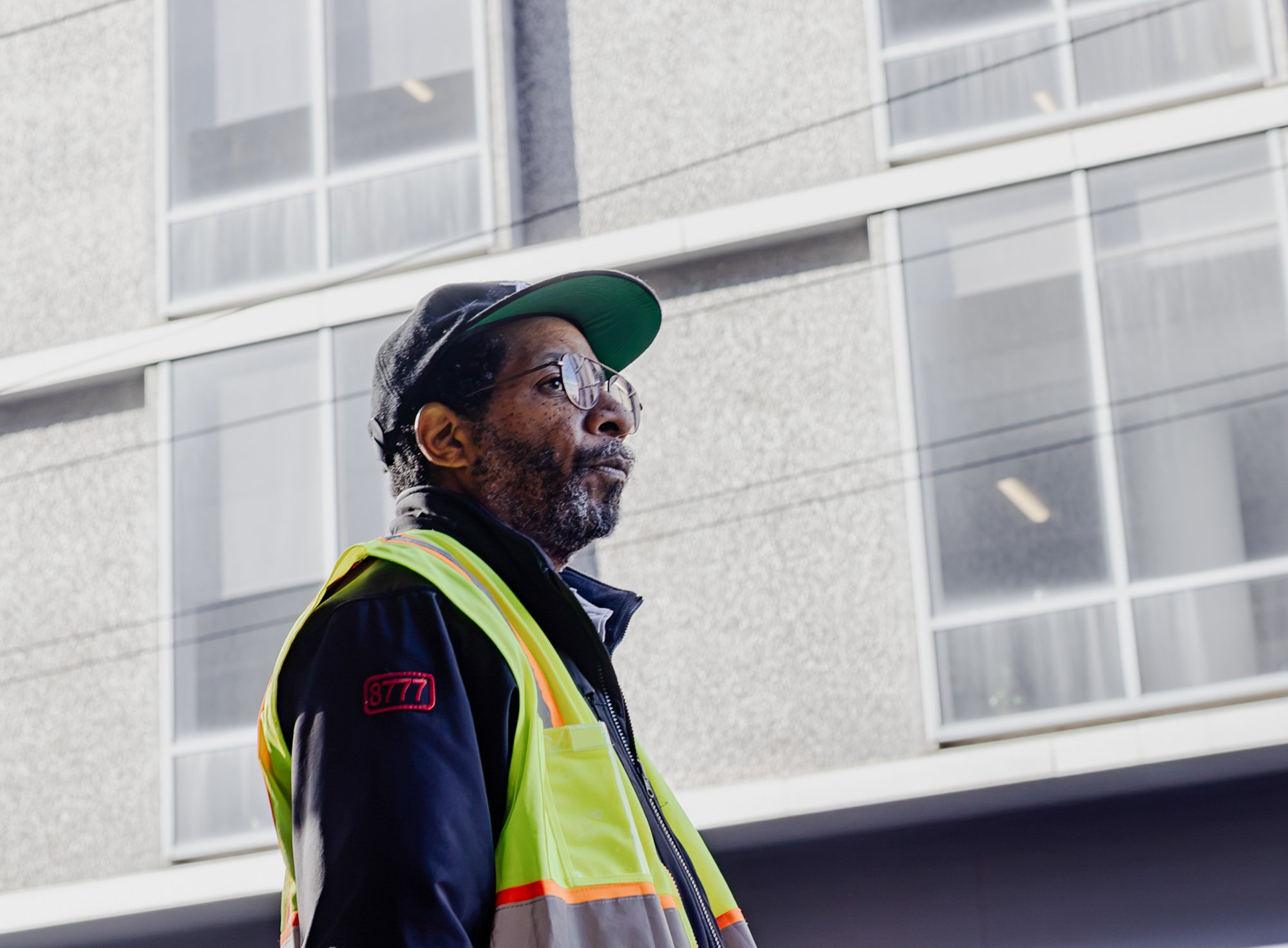 Portrait of Bryan, SF Muni bus driver. 
From 'Doors Are Opening' project, in progress. October 2026.