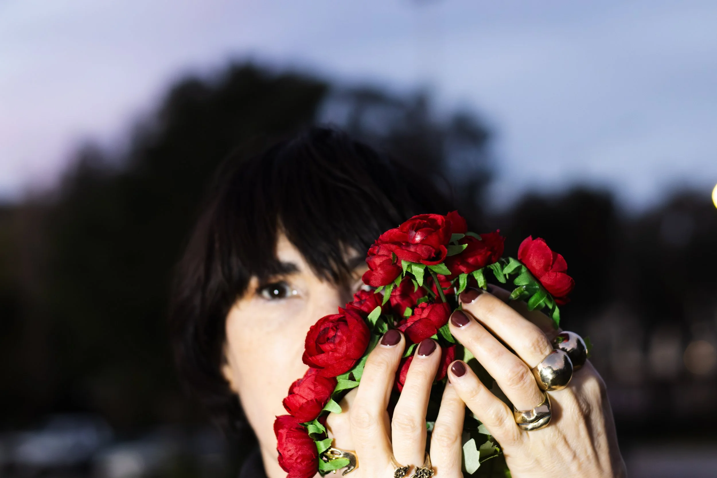 I Touch Roses.
For WATER SAND STONE, hand-crafted jewelry, Oakland, CA