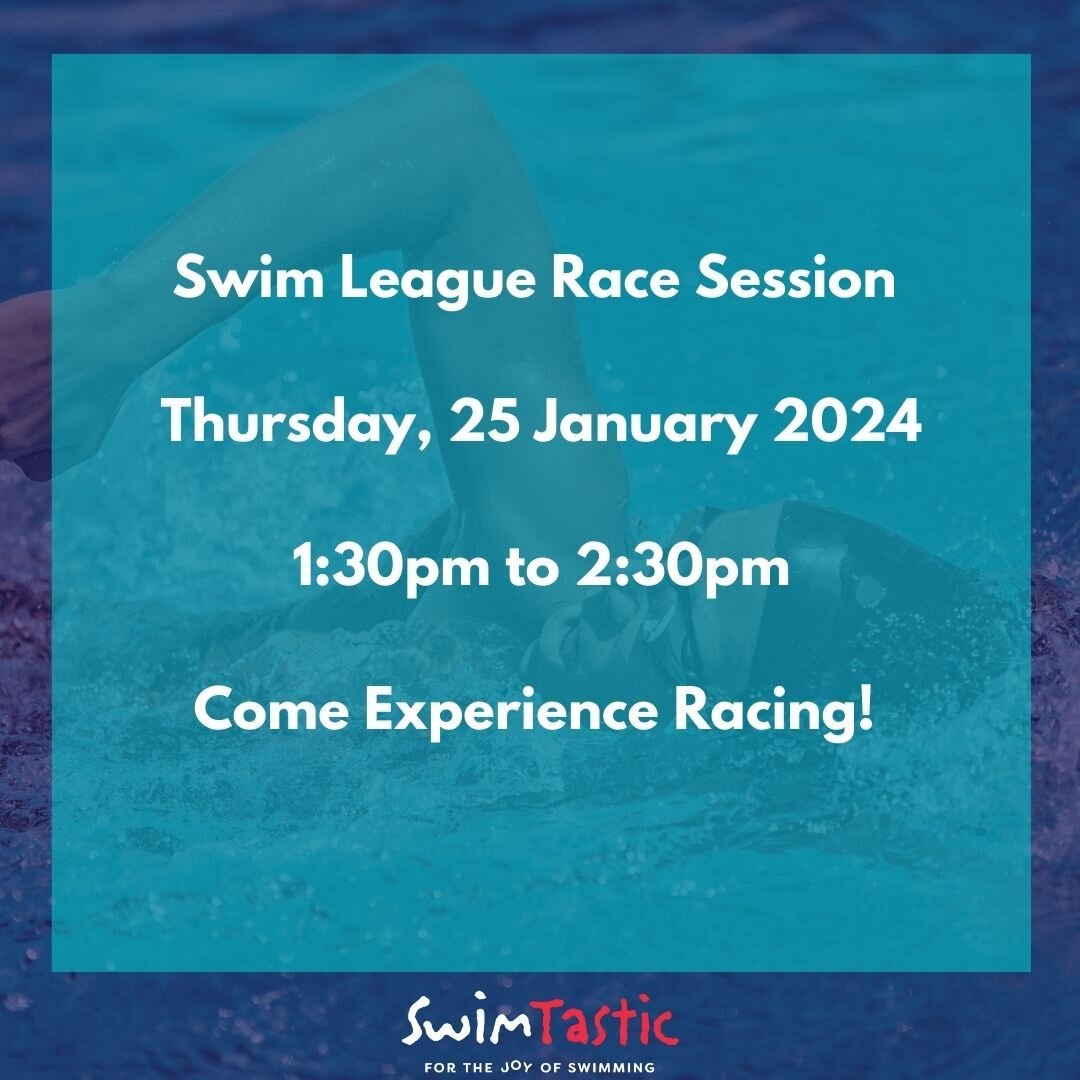 This is a fantastic session to introduce your swimmer(s) to racing or to assist in developing their race skills for upcoming school swim sports. 

Must be in level Mini Squad Silver or above!

Book via our customer portal/mobile app (link in Bio) 

#