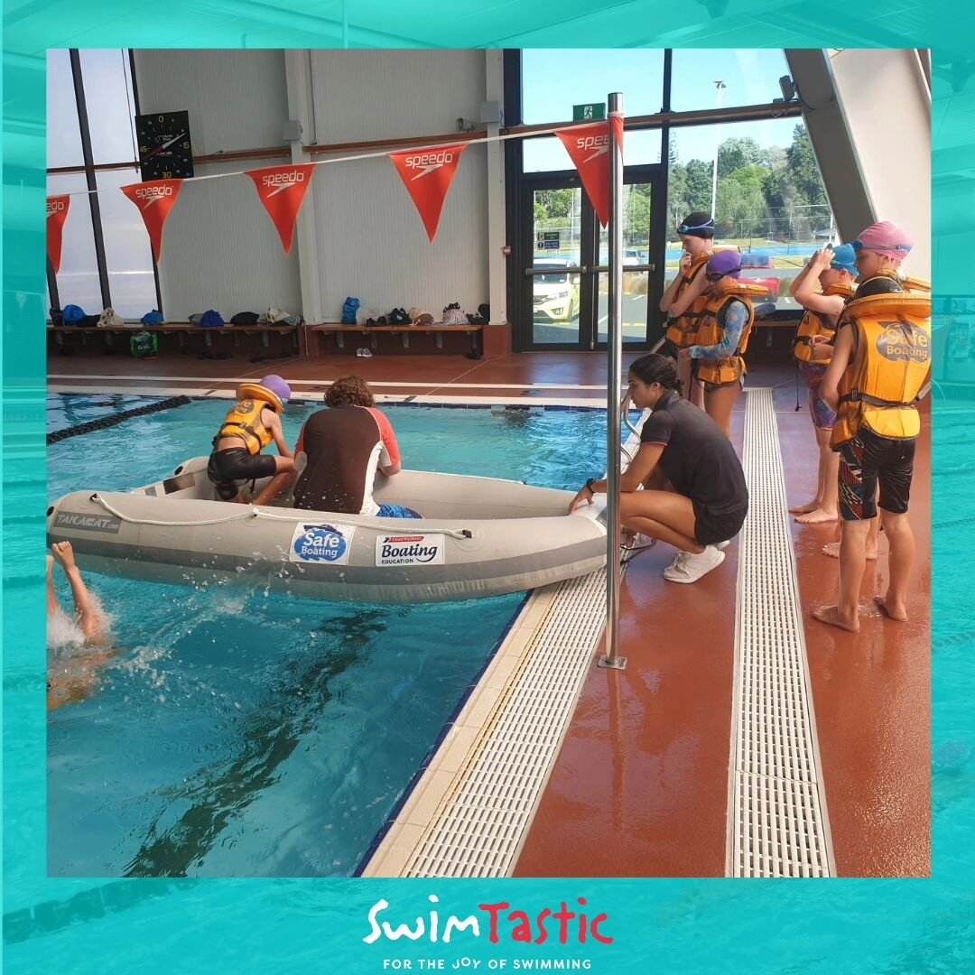 A few weeks back, we hosted churchill Park for their school swimming. One of the sessions included our Coast Guard Safe Boating programme. 🚣&zwj;♂️🚣&zwj;♀️

This is a fantastic course to help with watersafety practices when in boating situations. 
