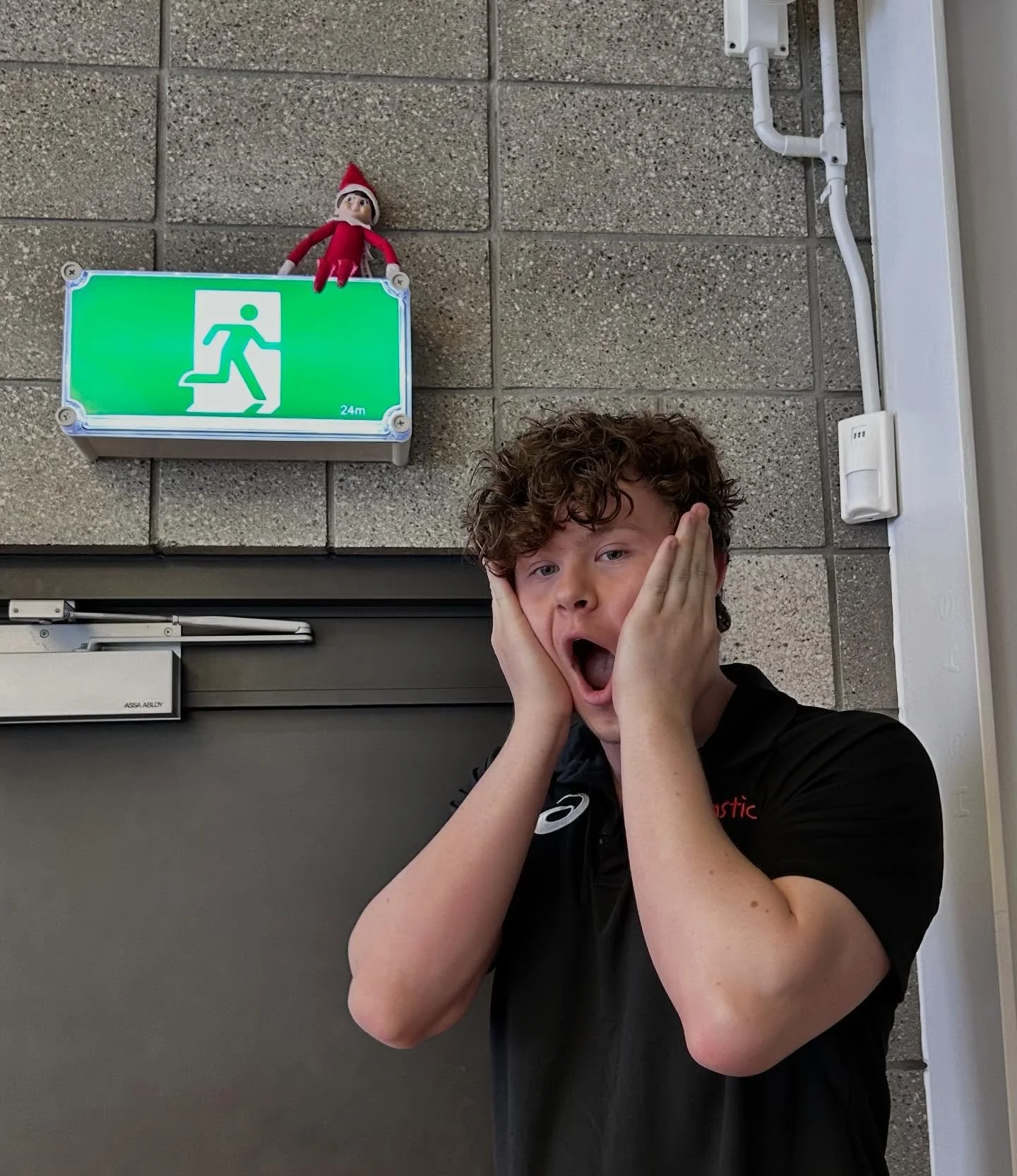 Bob the elf has been spotted causing festive mischief 🎅 ✨ Did you catch him too? 

#bobtheelf #joy #swimtasticnz #christmas