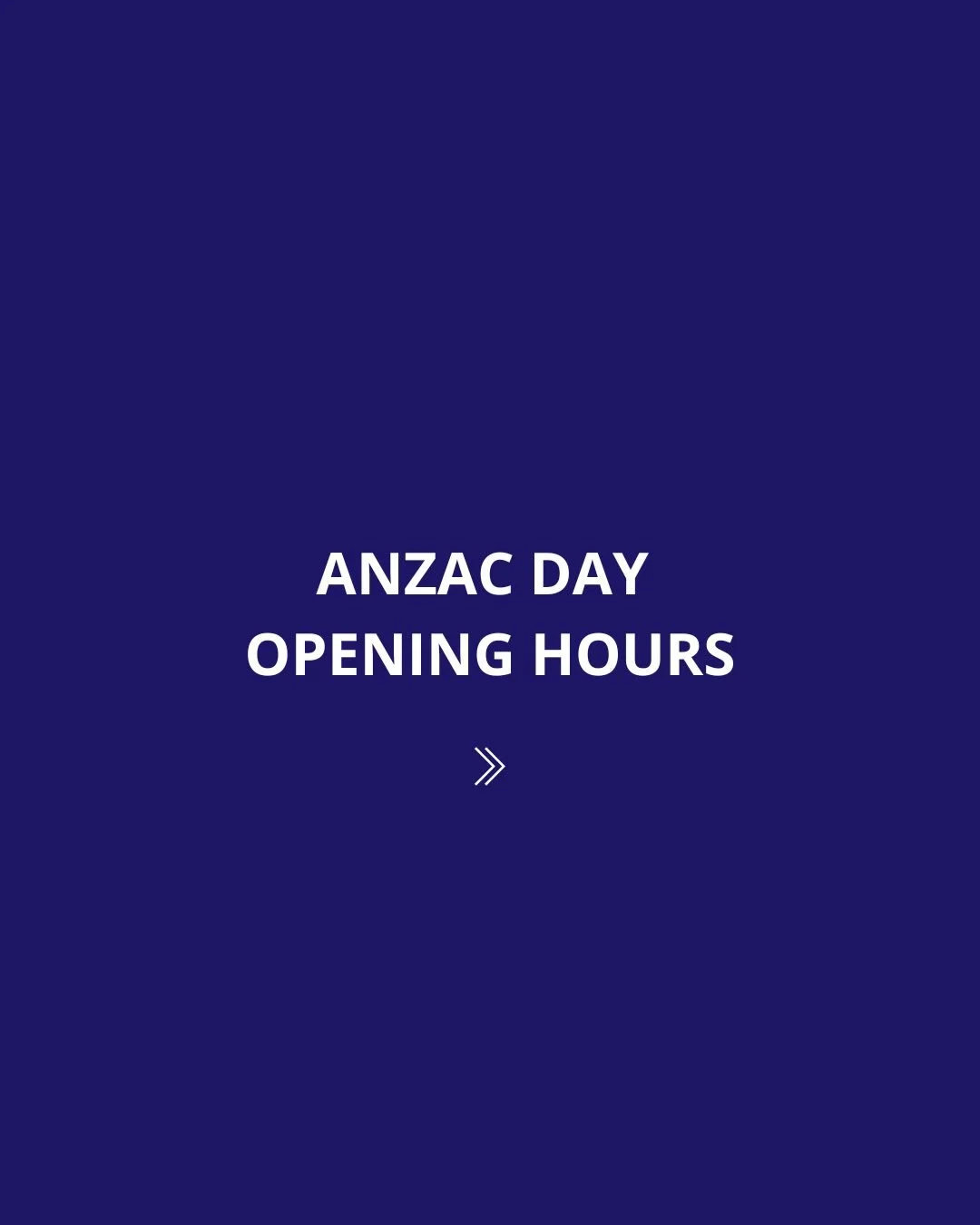 A quick heads up for our Swimtastic families! 

We&rsquo;ll be closed this Saturday, 25 April, for ANZAC Day, and again on Monday, 27 April, for the public holiday. Classes are back as normal on Tuesday, 28 April.

Enjoy the long weekend!