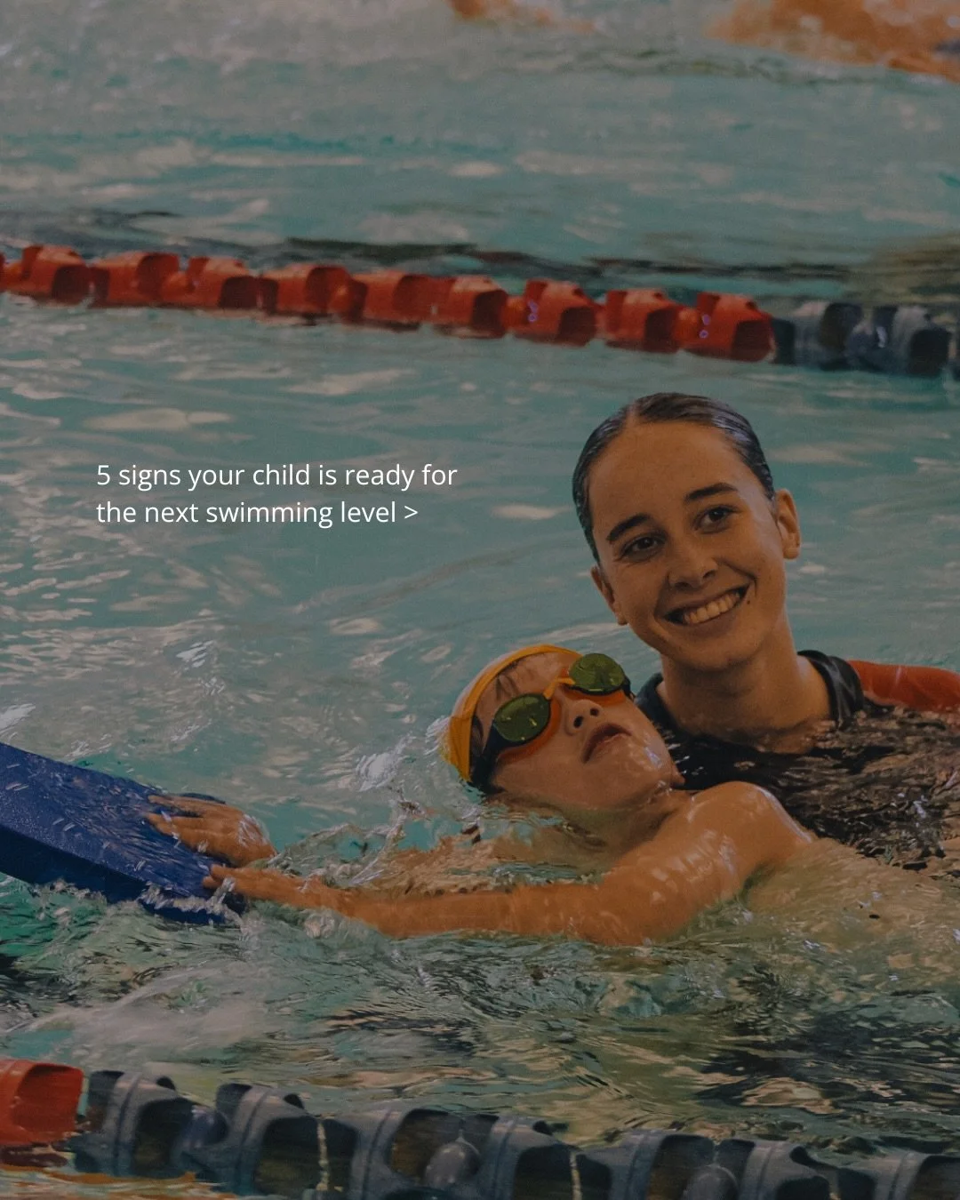 From the viewing area, it can be tricky to tell when your little swimmer is ready for what&rsquo;s next. They&rsquo;re always splashing, smiling, and trying their best - but how do you know when &ldquo;trying their best&rdquo; has turned into &ldquo;