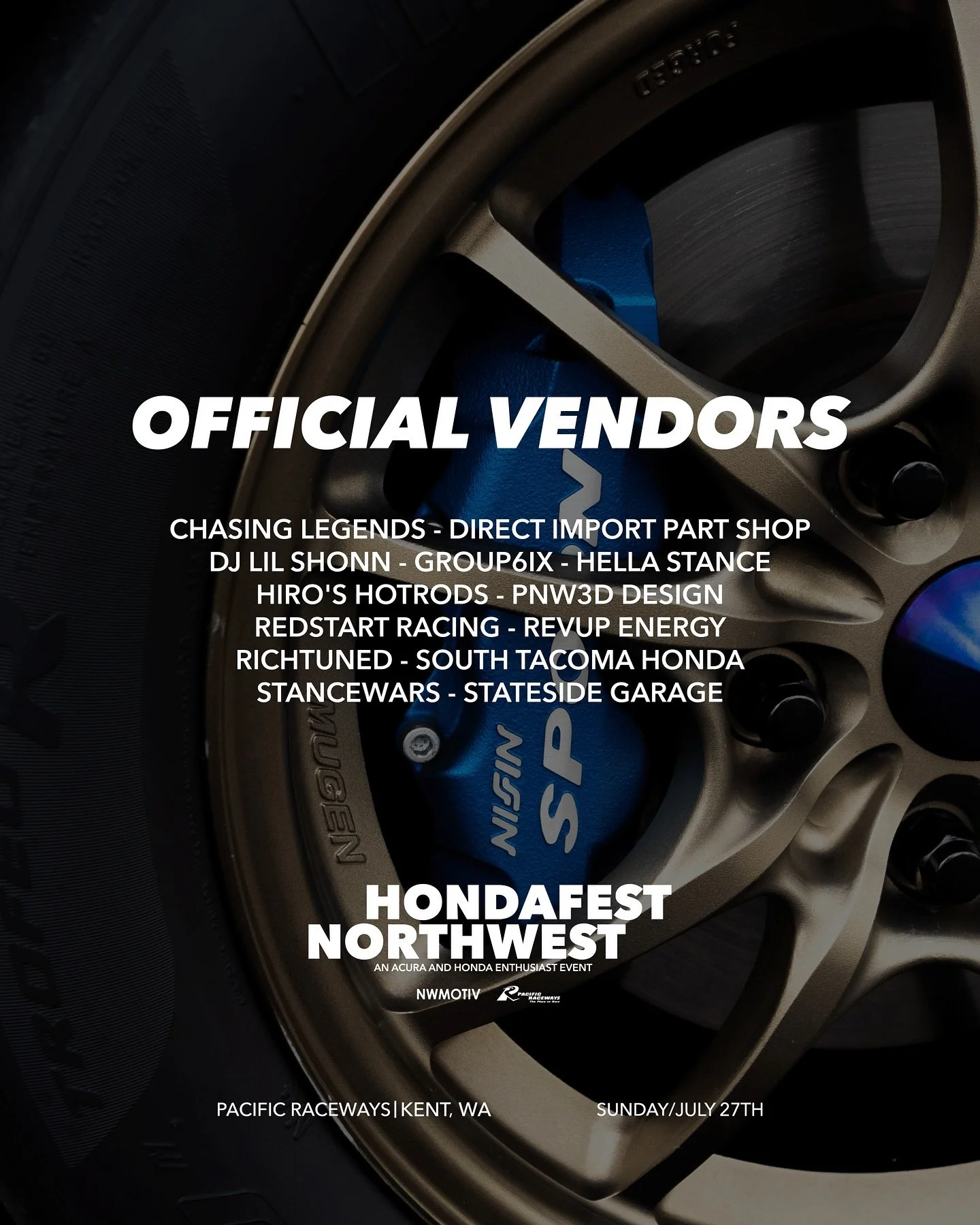 A major shout out to our vendors for @hondafestnw 2025! We can&rsquo;t do these type of events without your support! 

Make sure you guys go give them a follow! 

#nwmotiv #hondafestnw #hfnw25