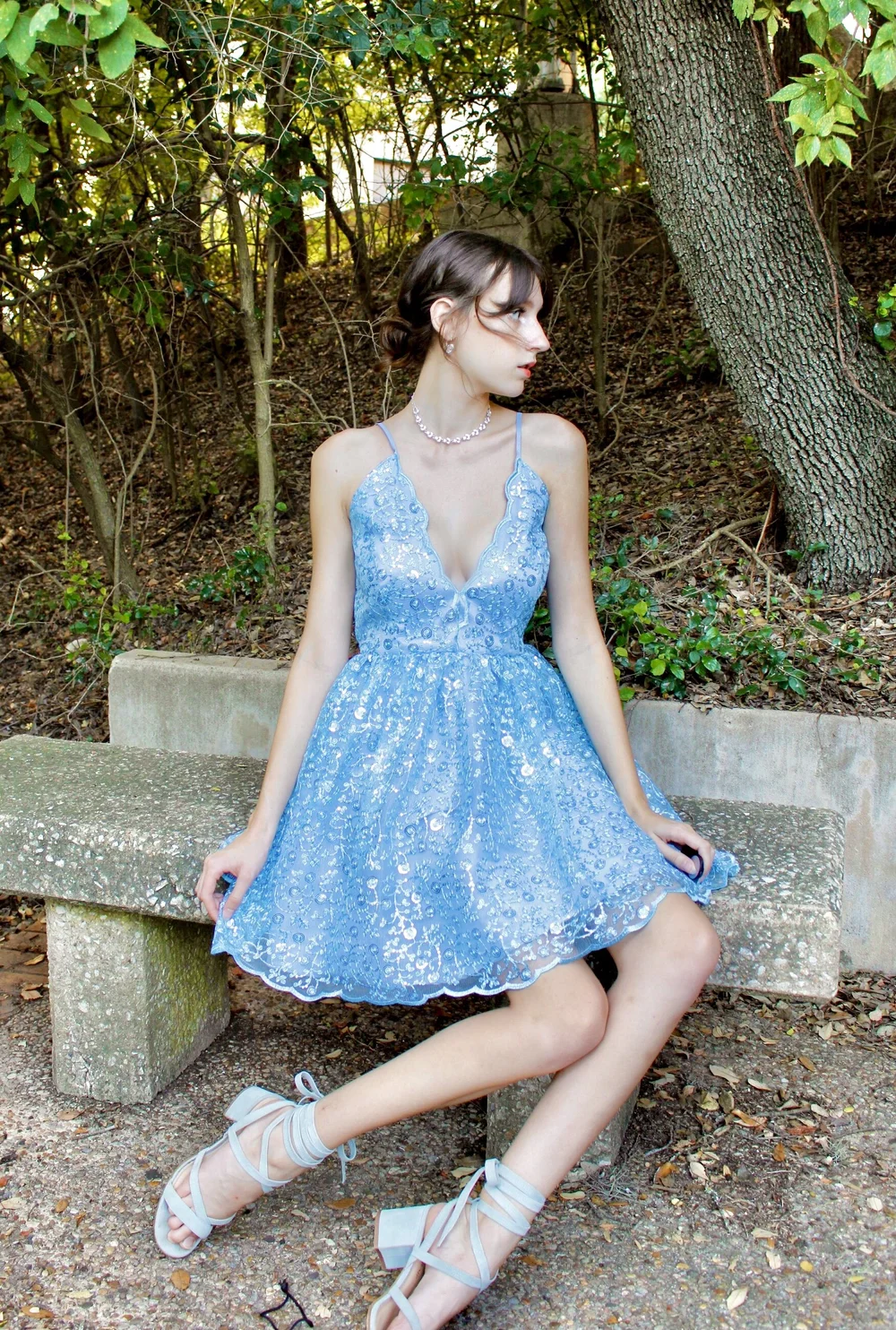 V-Neck Homecoming Dress Pattern PaperStxrs V-Neck Homecoming Dress Pattern PaperStxrs
