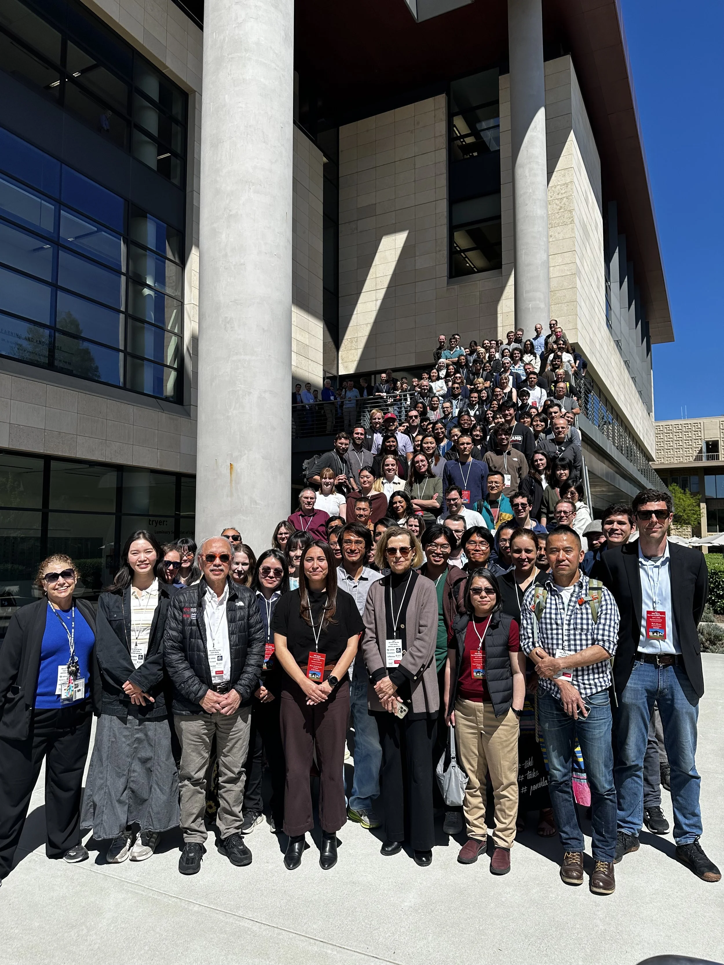 Attendees at the 2026 Spring Bay Area CryoEM Meeting at Stanford's Li Ka Shing Event Center - hosted by Prof. Wah Chiu