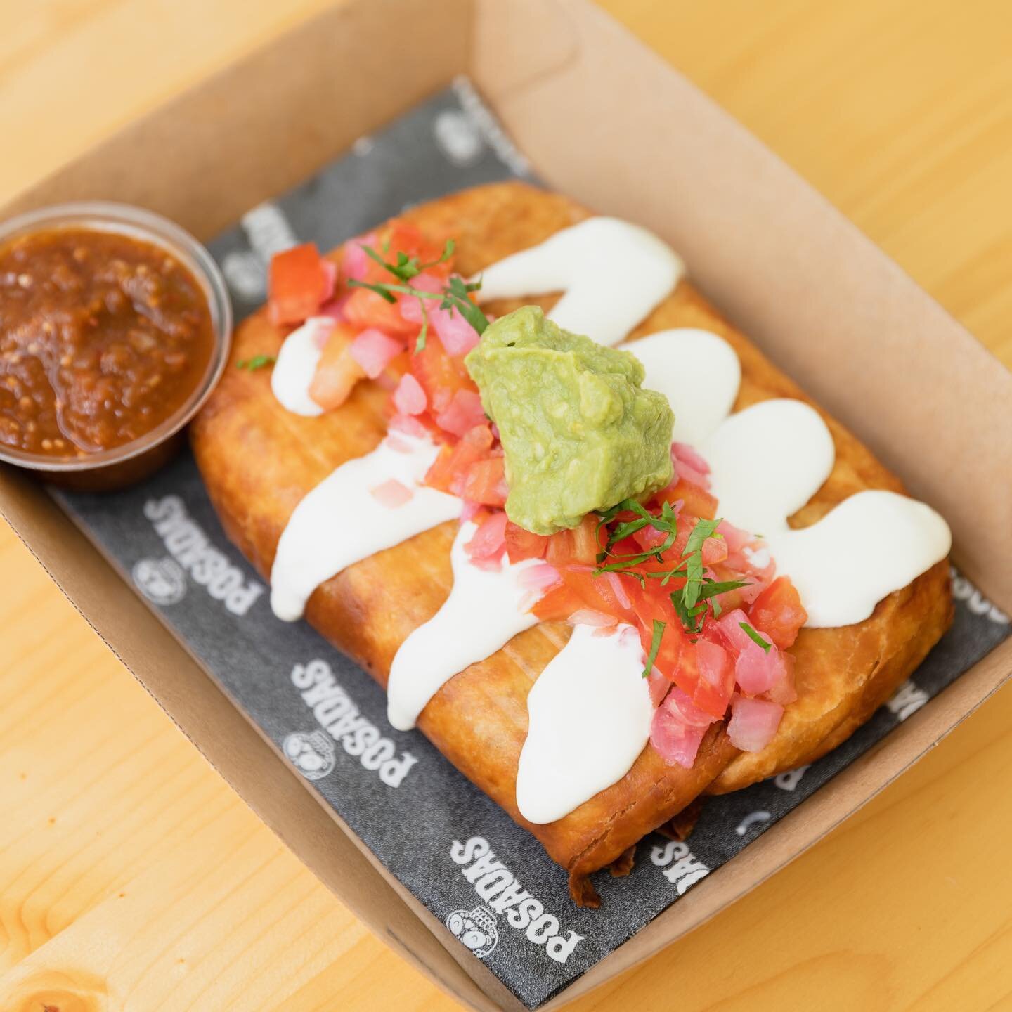 Have you ever tried a Chimichanga? 🌯 
With your choice of Beef or Chicken this Deep fried Burrito is not for the faint hearted! 
Pop on in to @posadas_cantina today 11-8pm and see what we&rsquo;re talking about 😉 Dine in or Takeaway available 👍🏼
