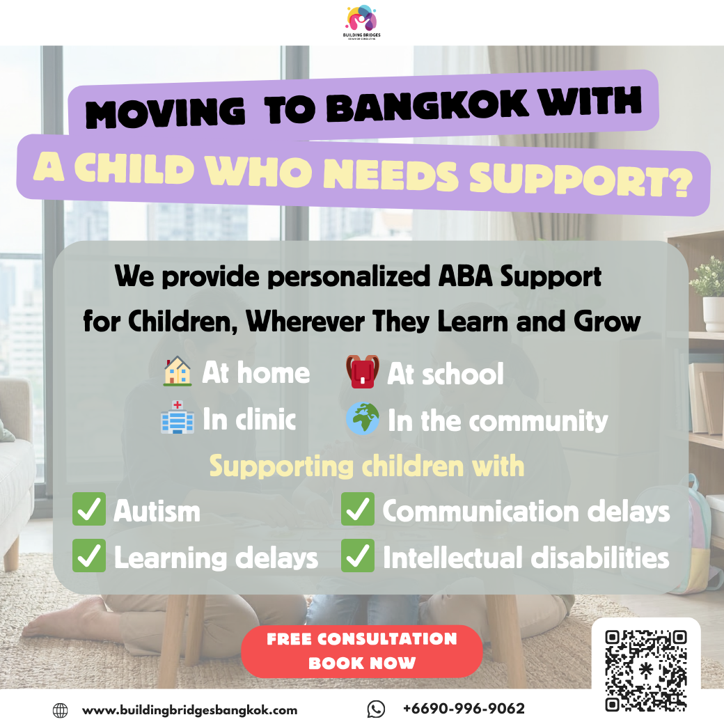 ABA Therapy in Bangkok for Expat and Local Families: A Guide for Parents Moving with a Child Who Needs Support