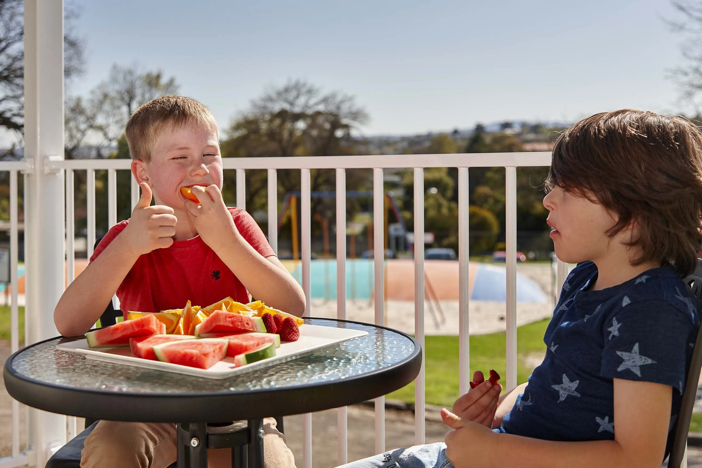 BIG4 Launceston kids and watermelon.jpg